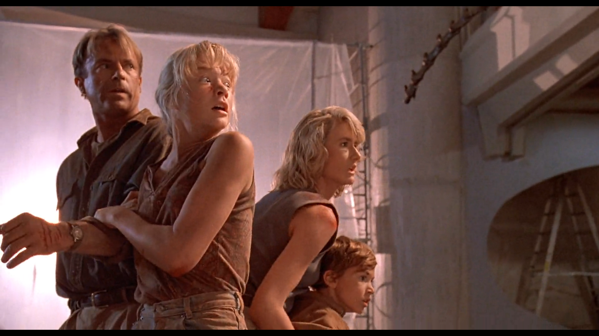 Alan Grant and Ellie Sattler from Jurassic Park HD Wallpaper