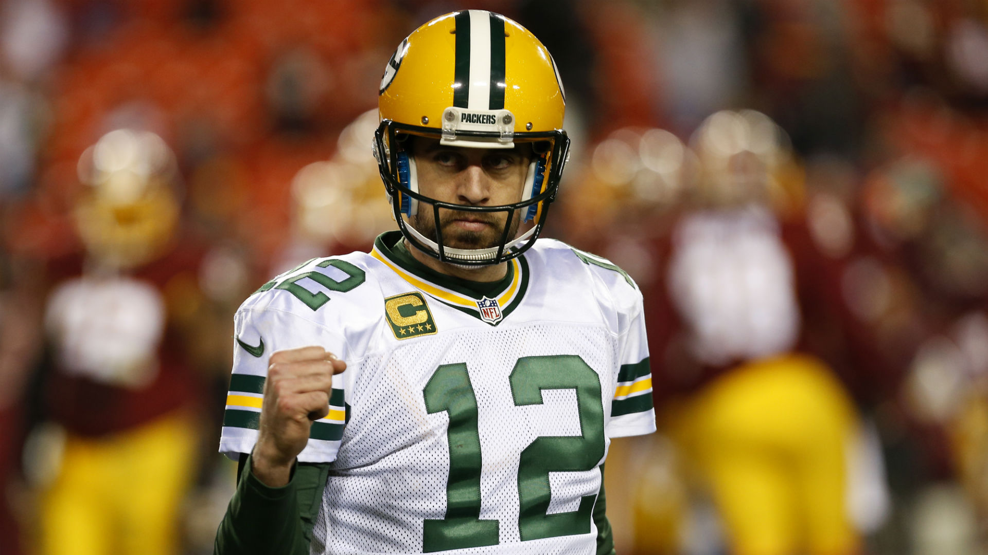 Aaron Rodgers from Green Bay Packers HD Wallpaper