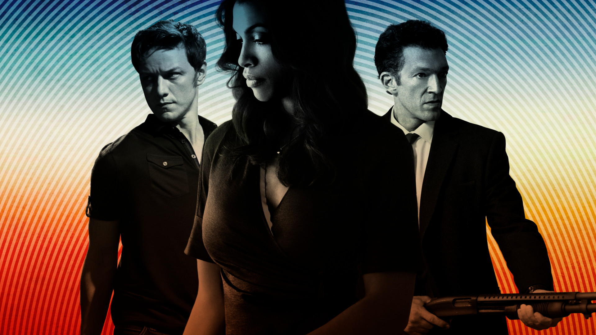 Vincent Cassel and two other people HD Wallpaper