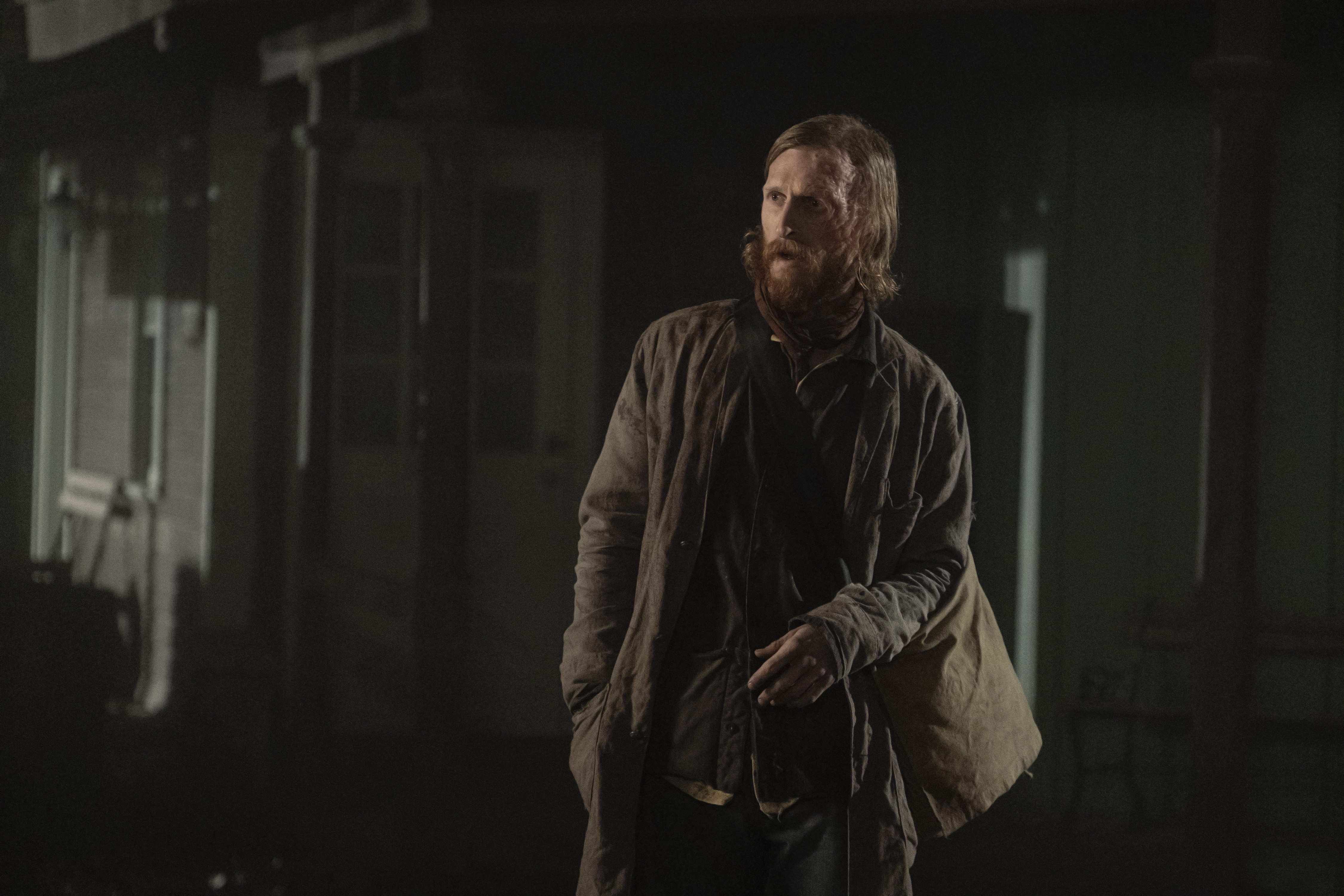 Austin Amelio in a dark setting HD Wallpaper