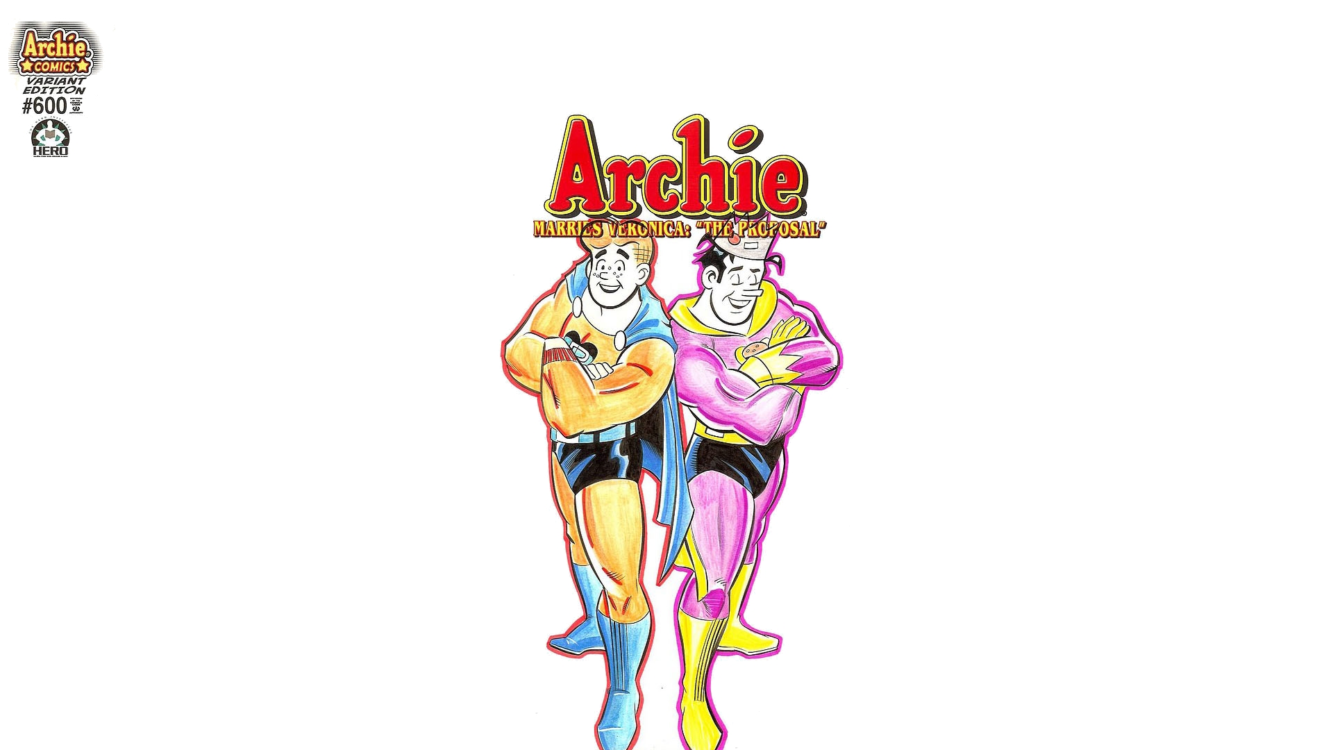 Archie Comics Marries Veronica "The Proposal" #600 HD Wallpaper