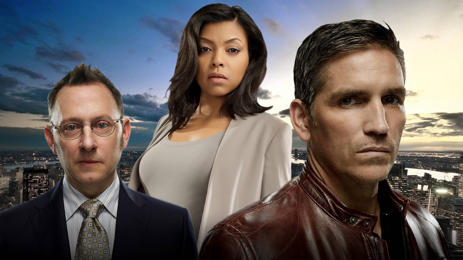 Taraji P. Henson and actors from Person of Interest HD Wallpaper