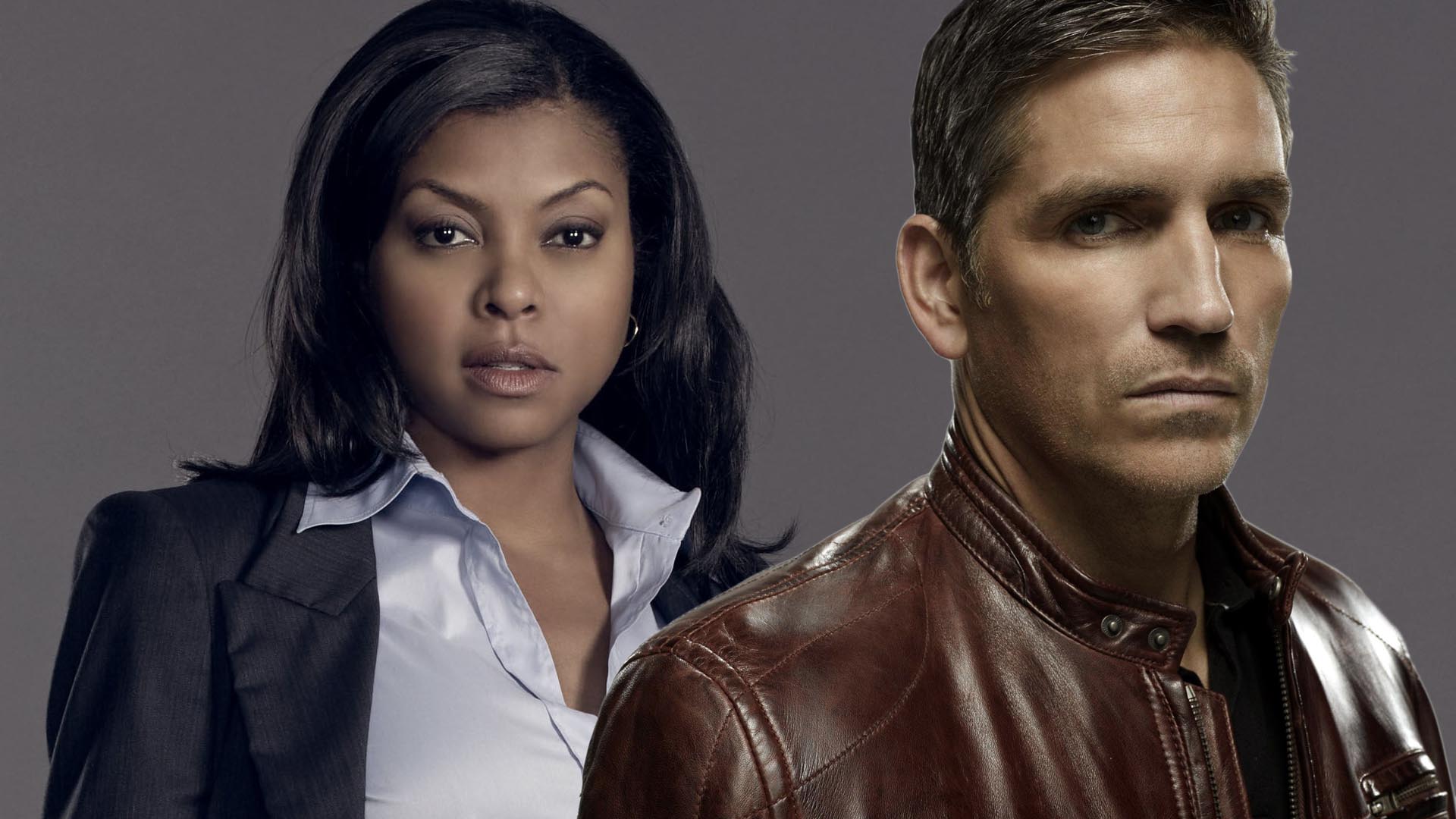 Taraji P. Henson and Jim Caviezel HD Wallpaper
