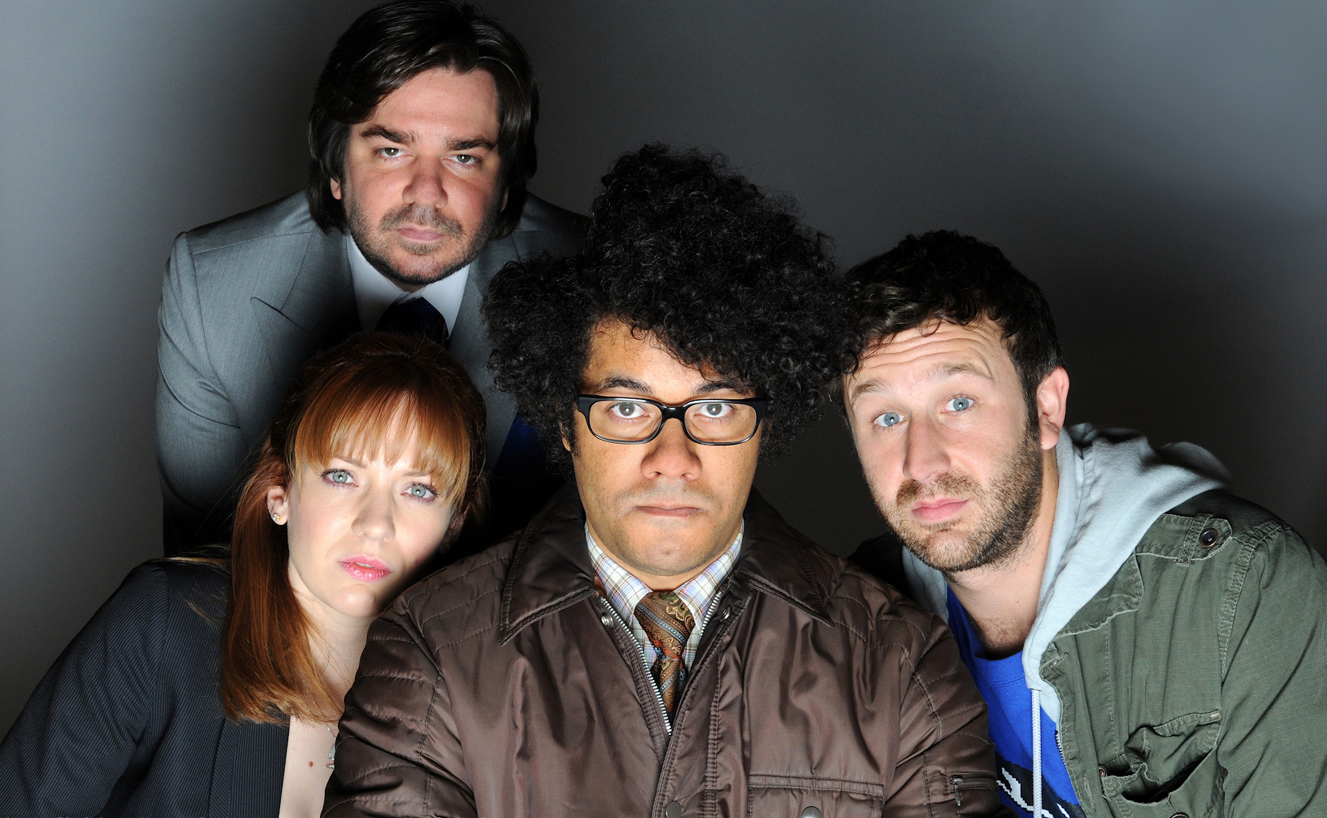 The IT Crowd cast HD Wallpaper