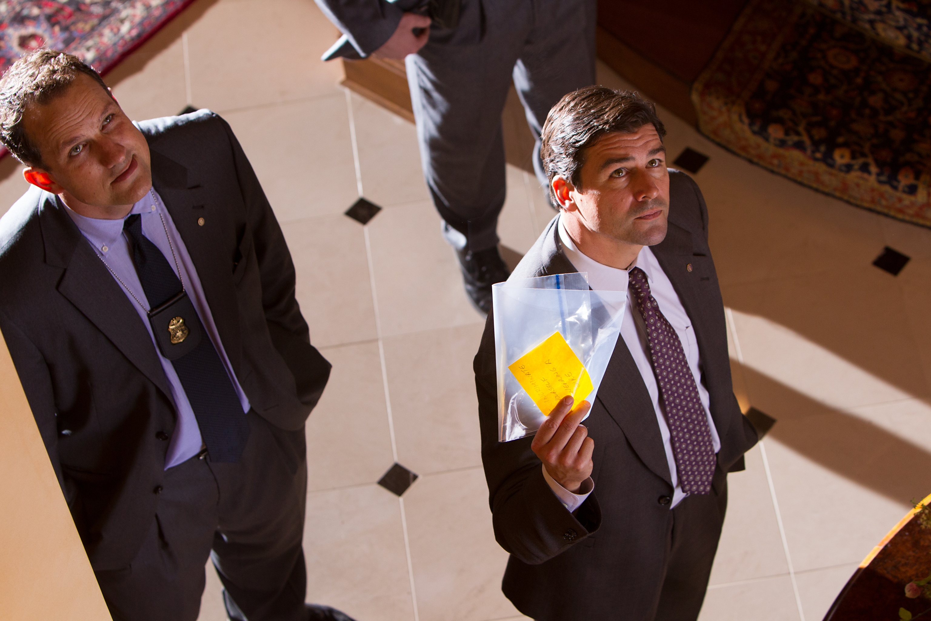 Kyle Chandler and another man in suits HD Wallpaper