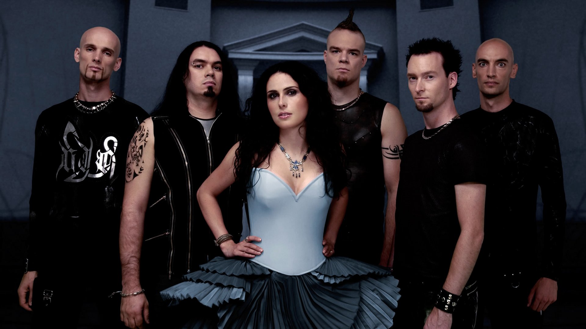 Within Temptation band members HD Wallpaper