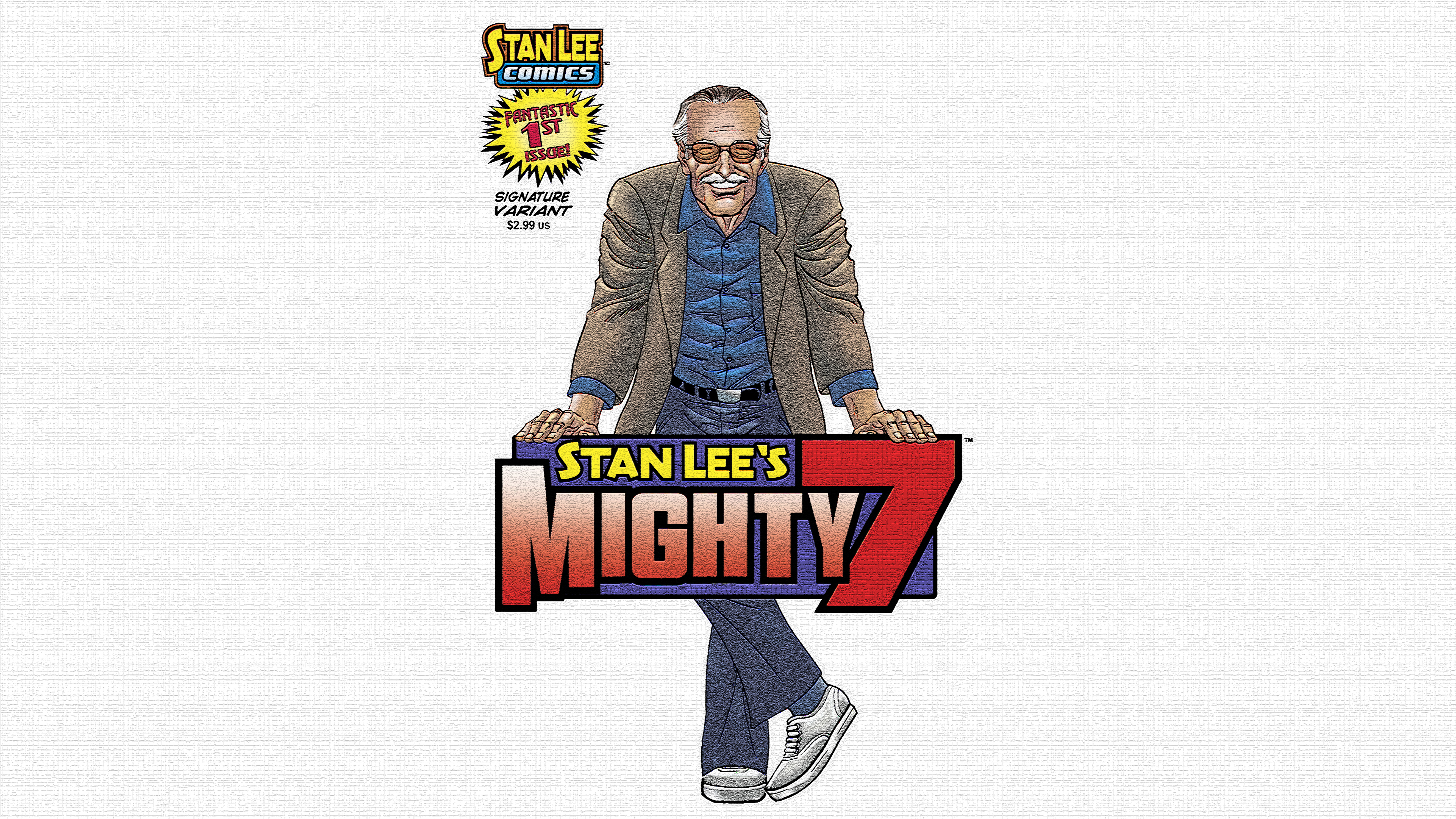 Stan Lee's Mighty 7 comic cover HD Wallpaper