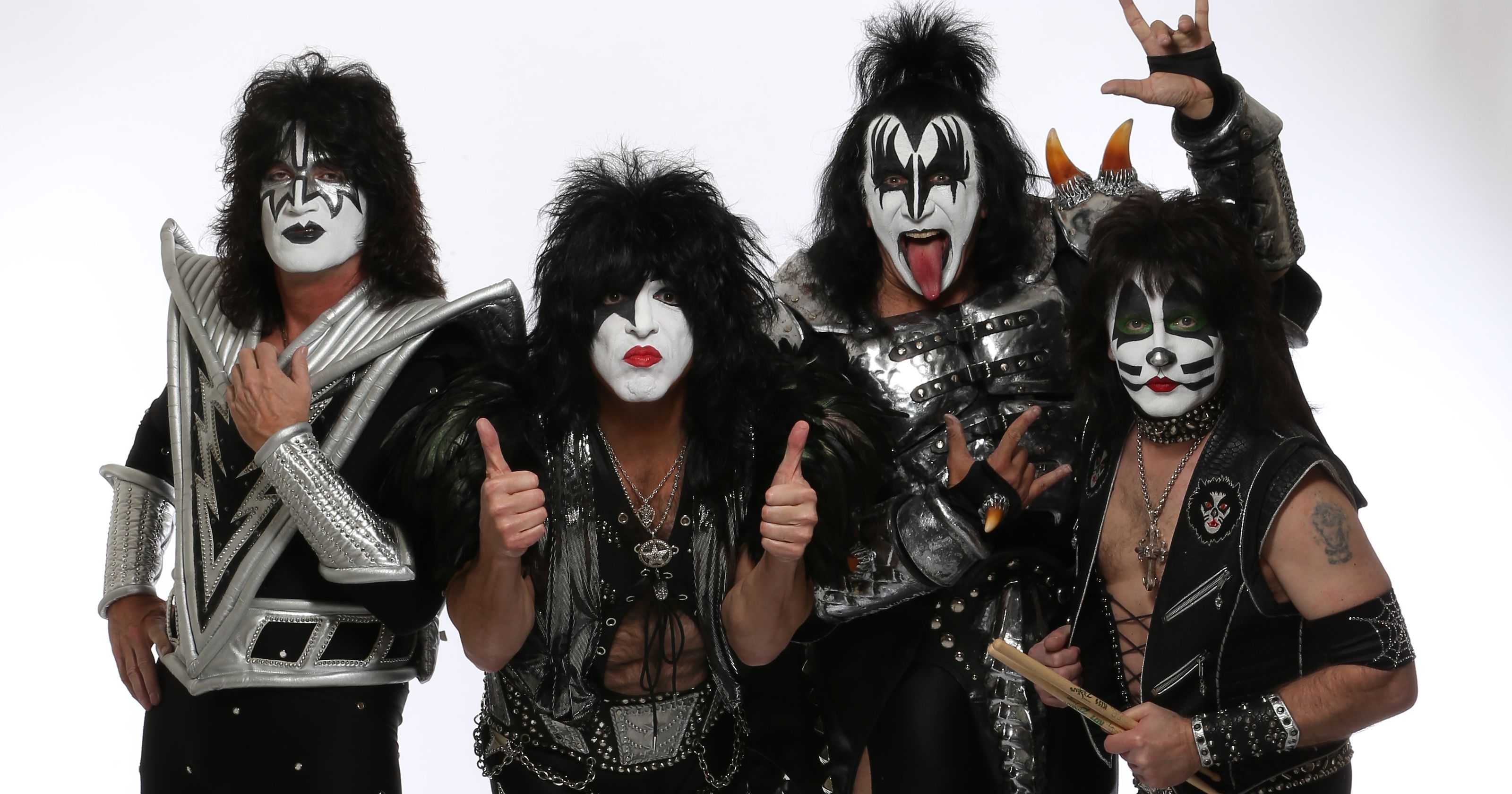 KISS band members in costume HD Wallpaper