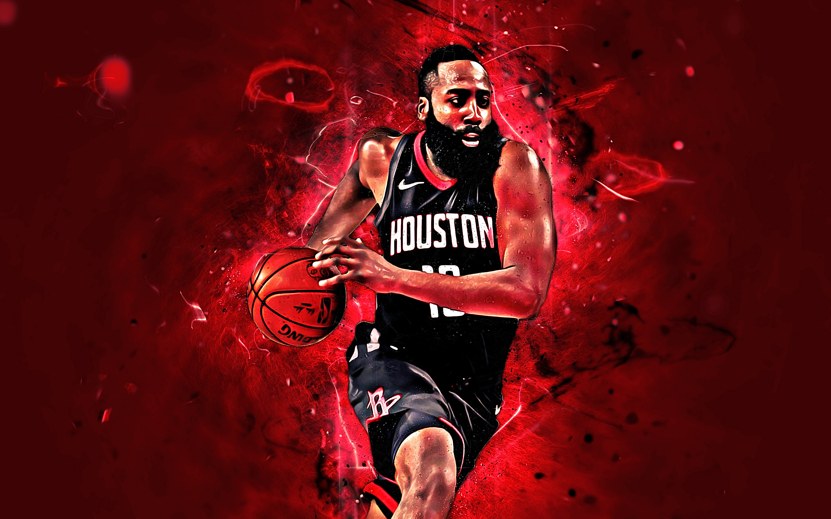 James Harden of Houston Rockets HD Wallpaper
