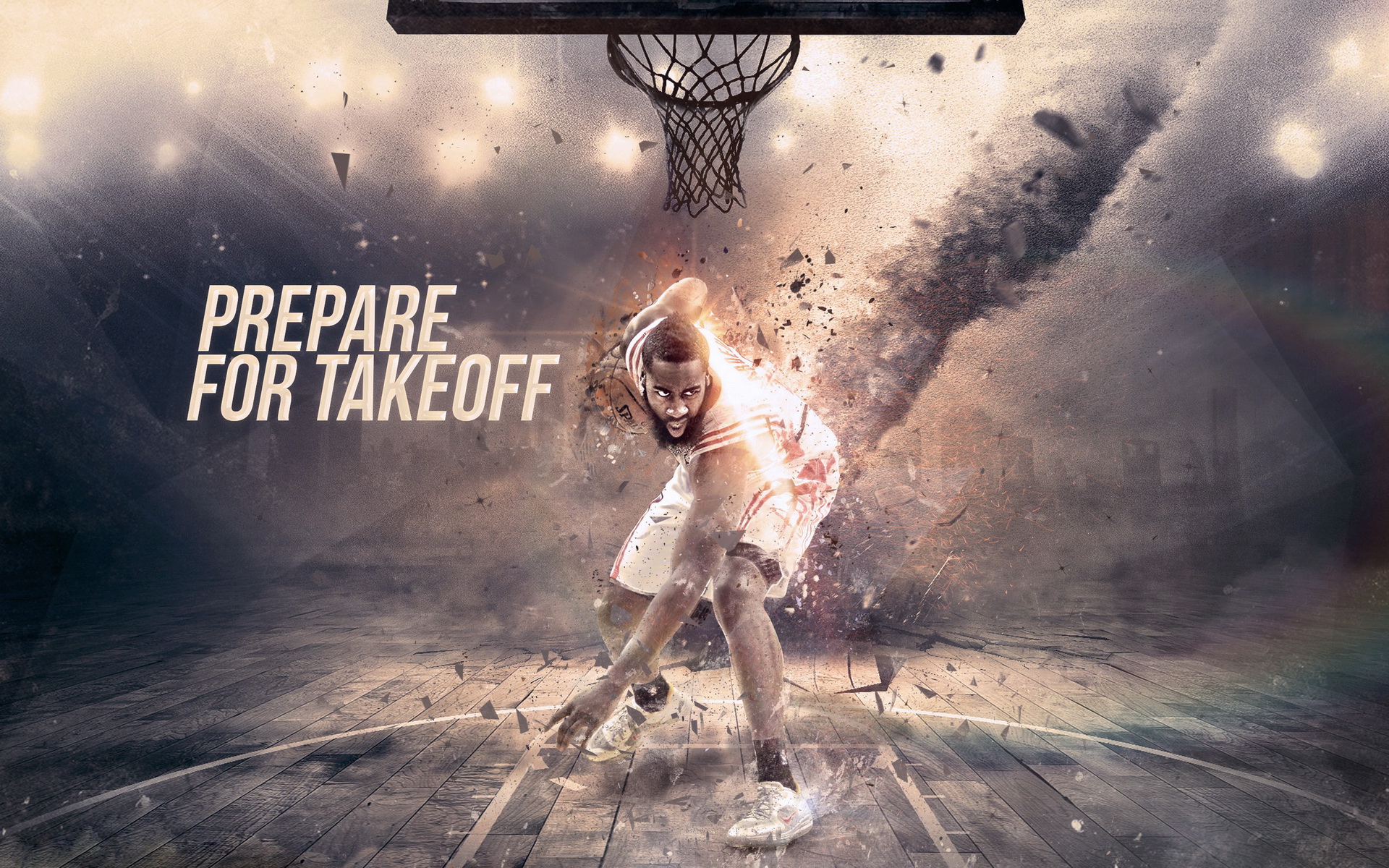 James Harden Prepare for Takeoff HD Wallpaper