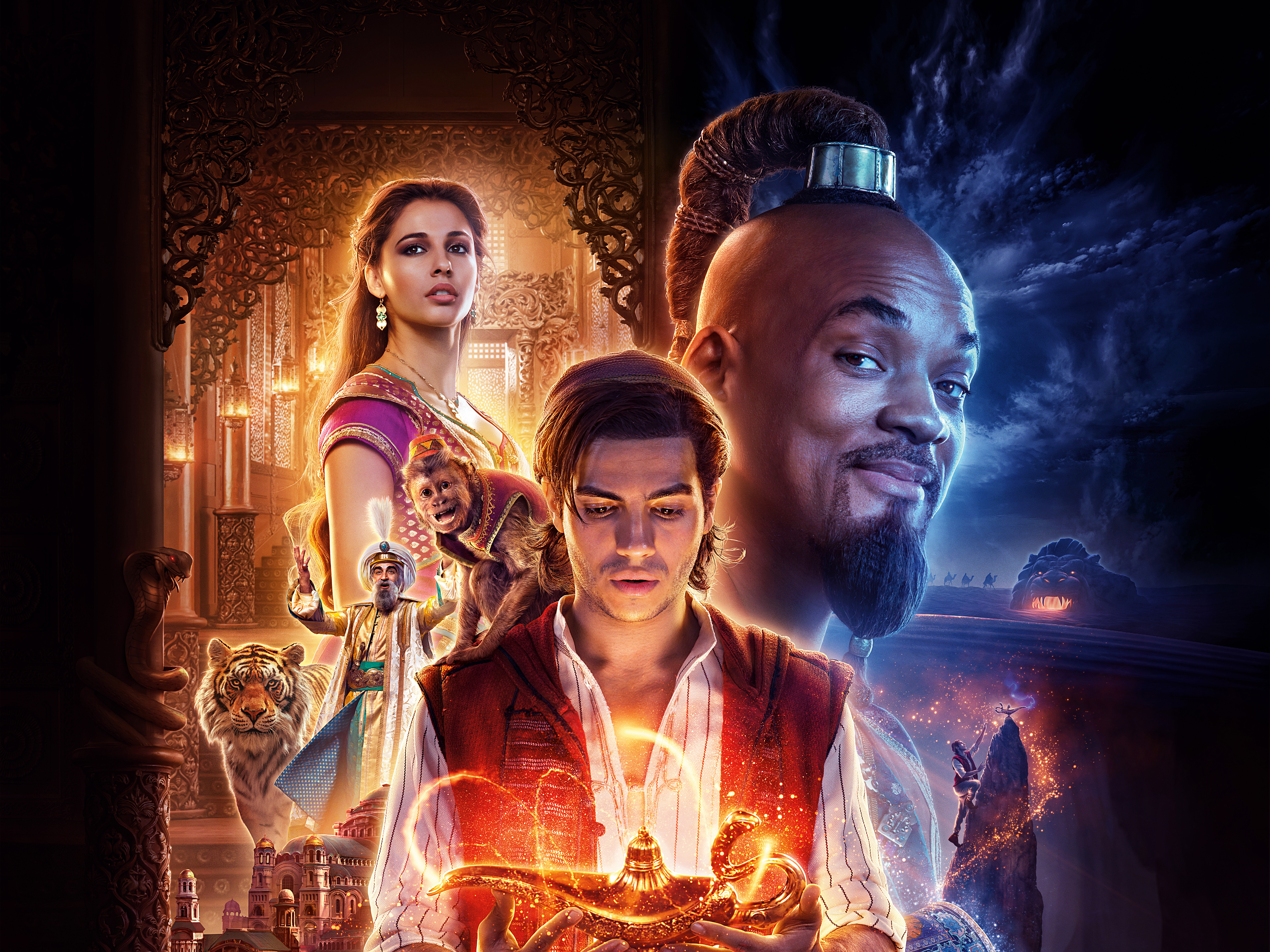 Aladdin 2019 Movie Poster HD Wallpaper