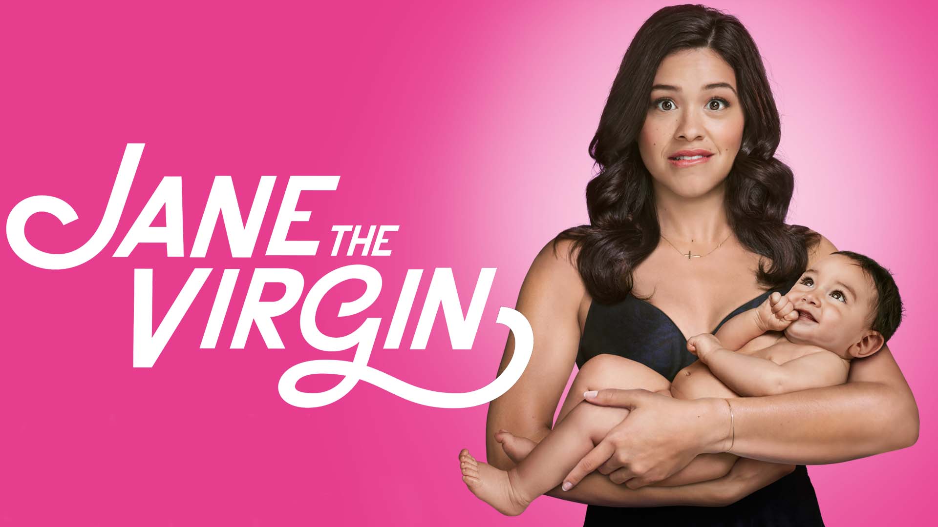 Jane the Virgin with Gina Rodriguez and baby HD Wallpaper
