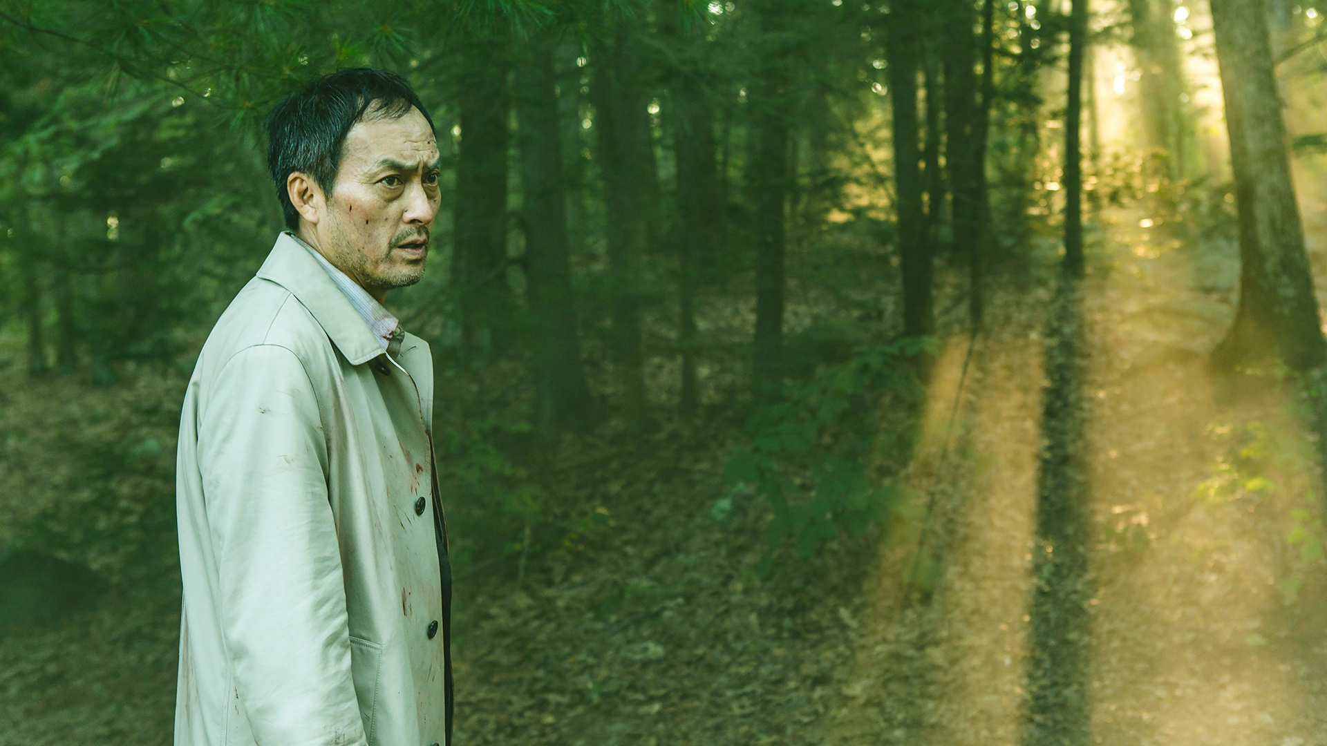 Ken Watanabe in a Forest HD Wallpaper