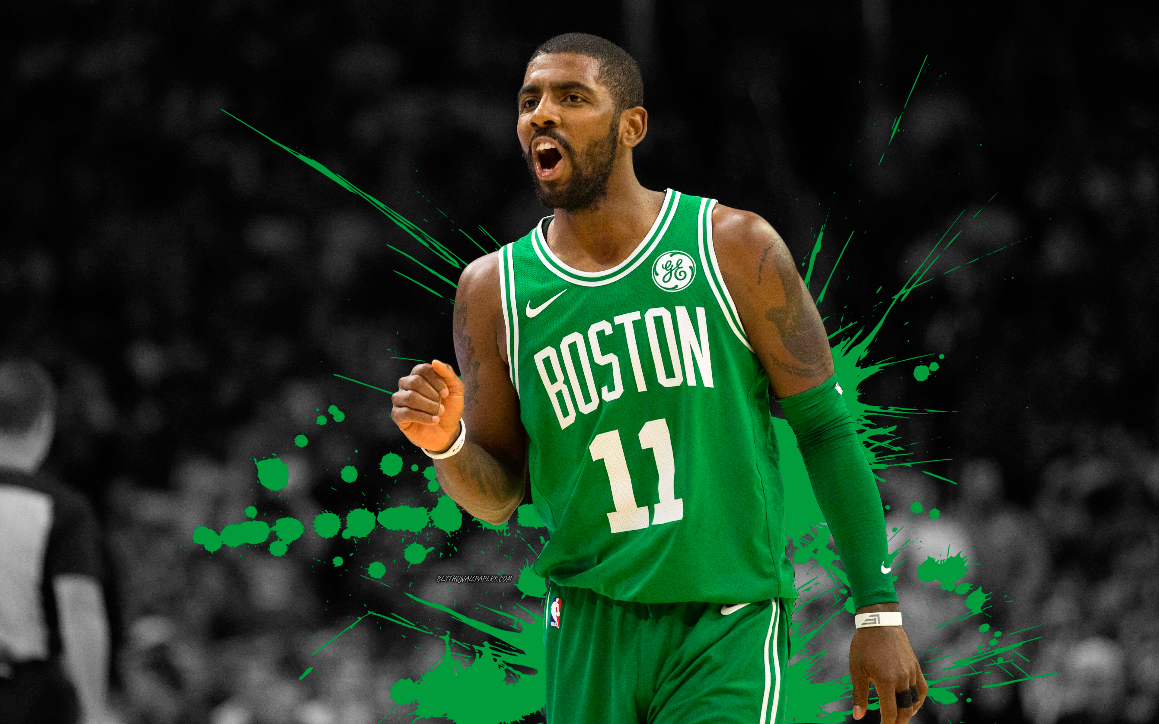 Kyrie Irving from Boston Celtics HD Wallpaper