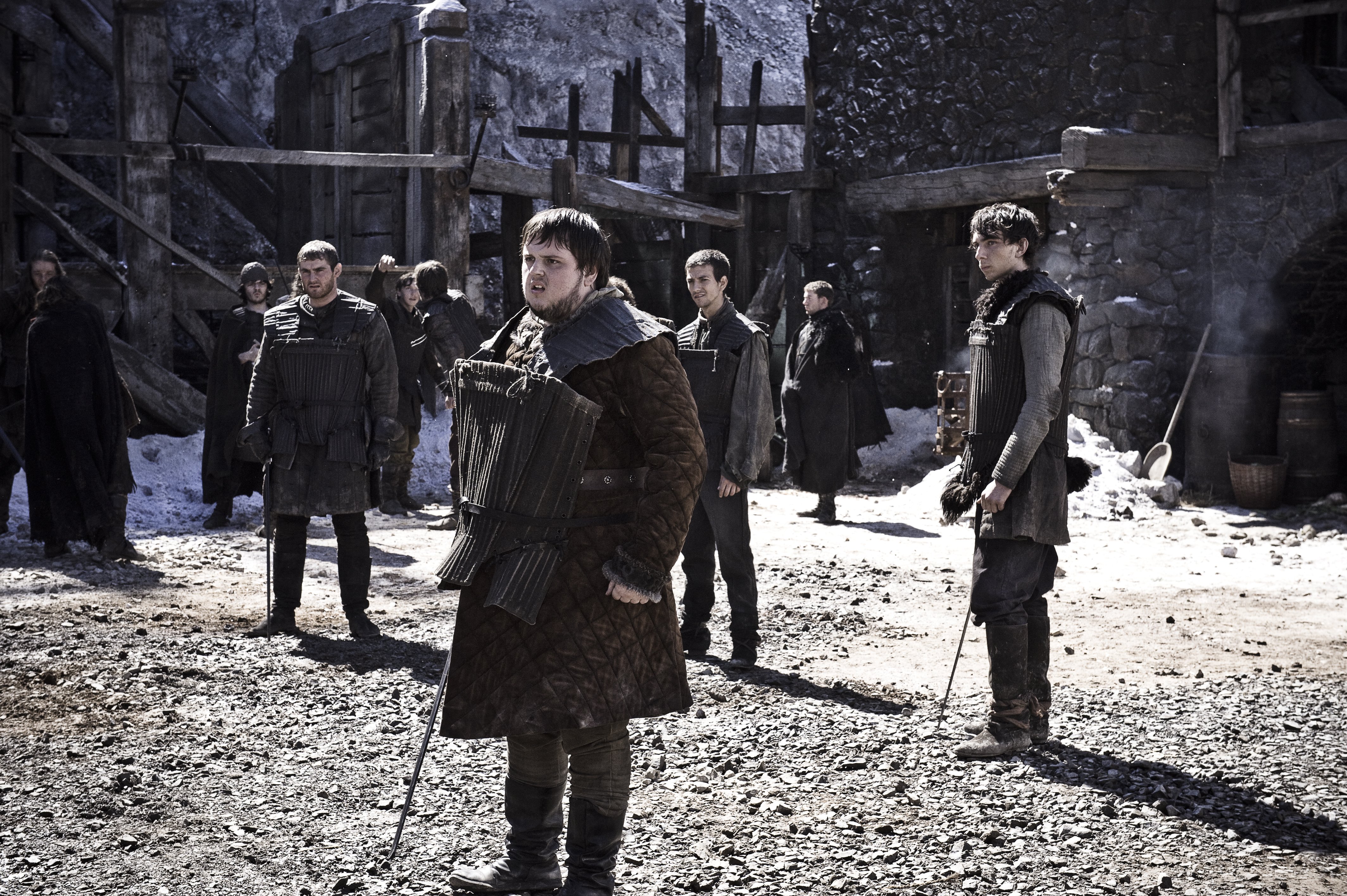 Samwell Tarly and Jon Snow from Game of Thrones HD Wallpaper