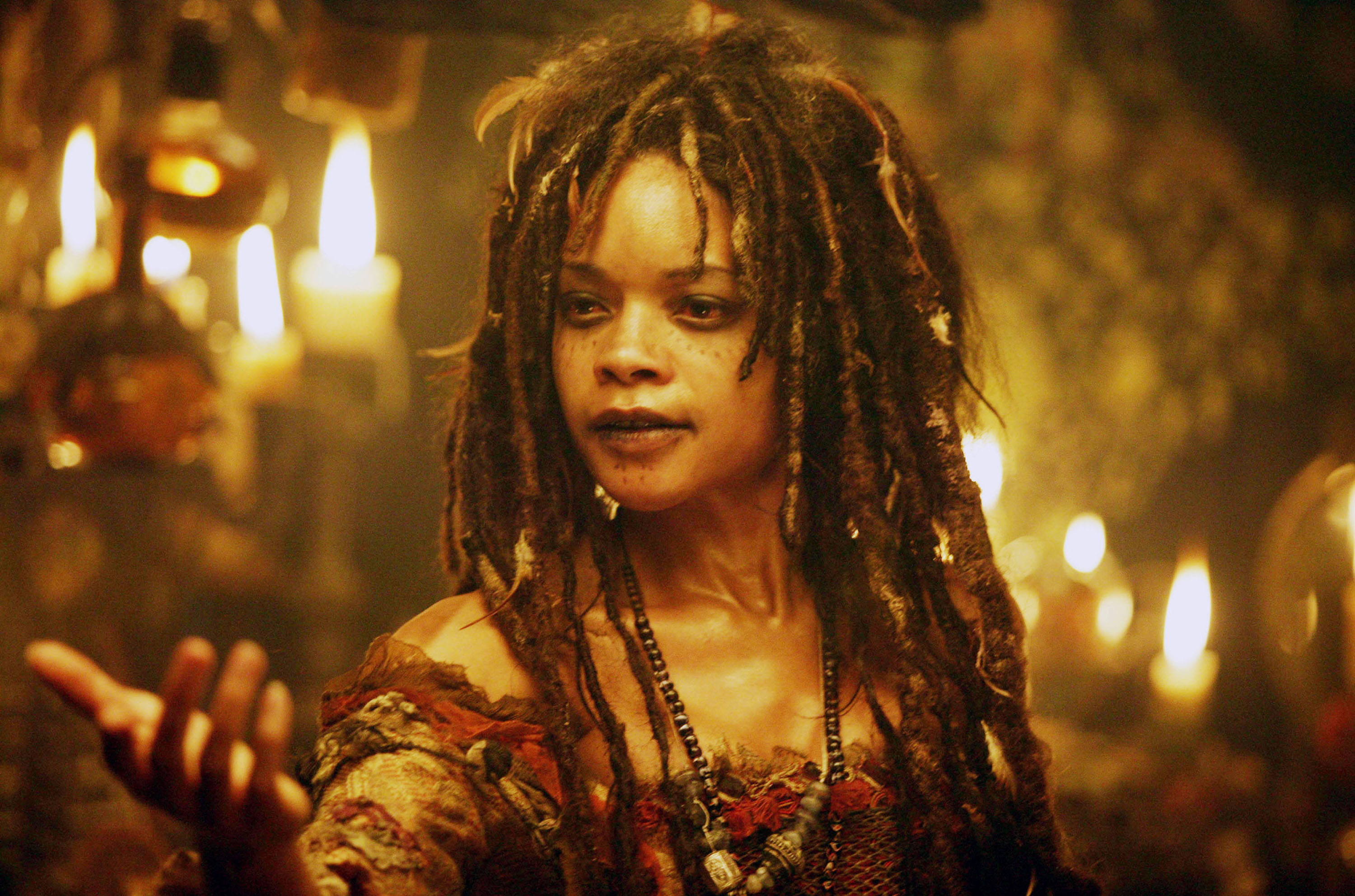 Tia Dalma from Pirates of the Caribbean HD Wallpaper