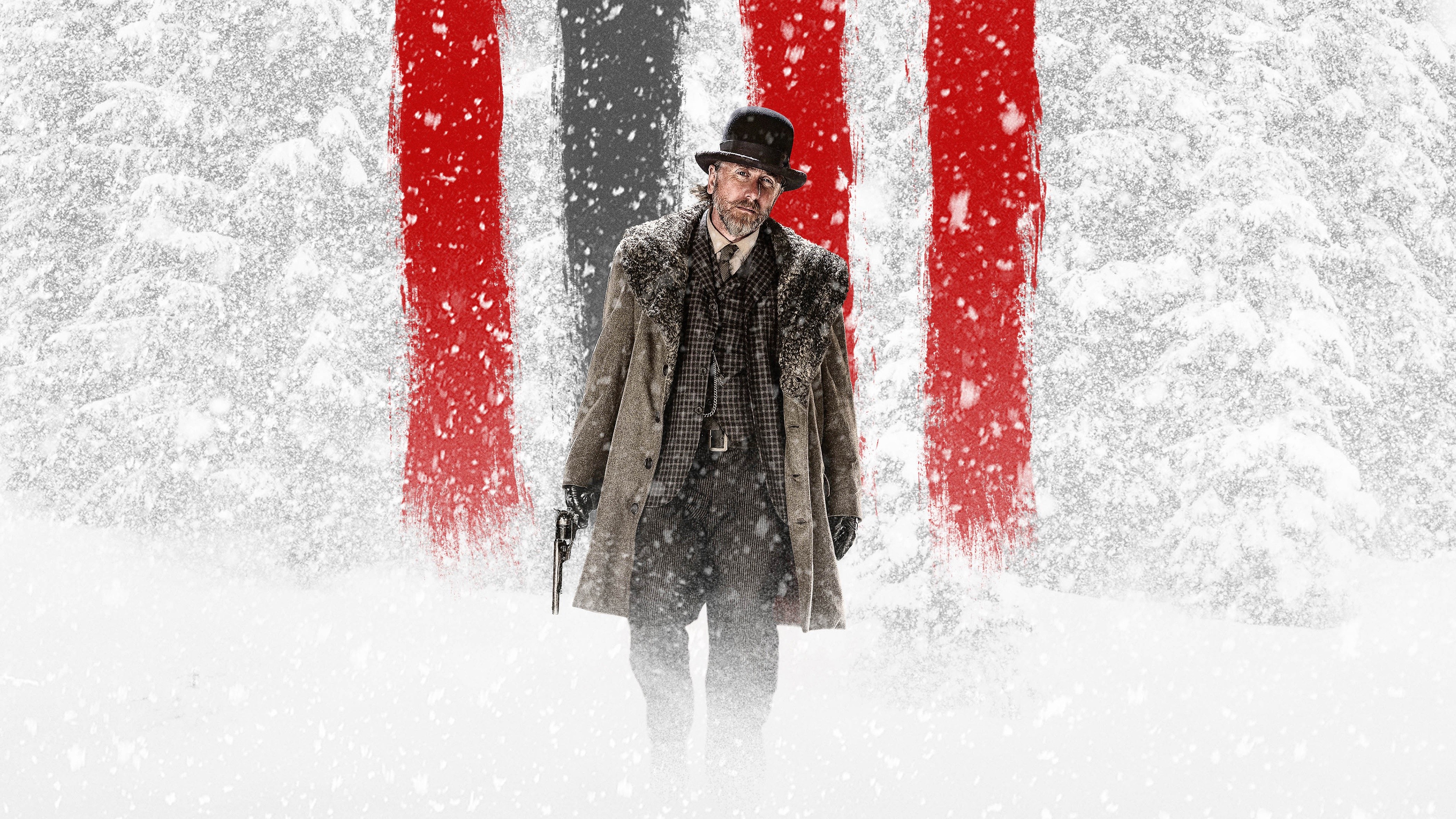 Tim Roth in Snowy Landscape HD Wallpaper