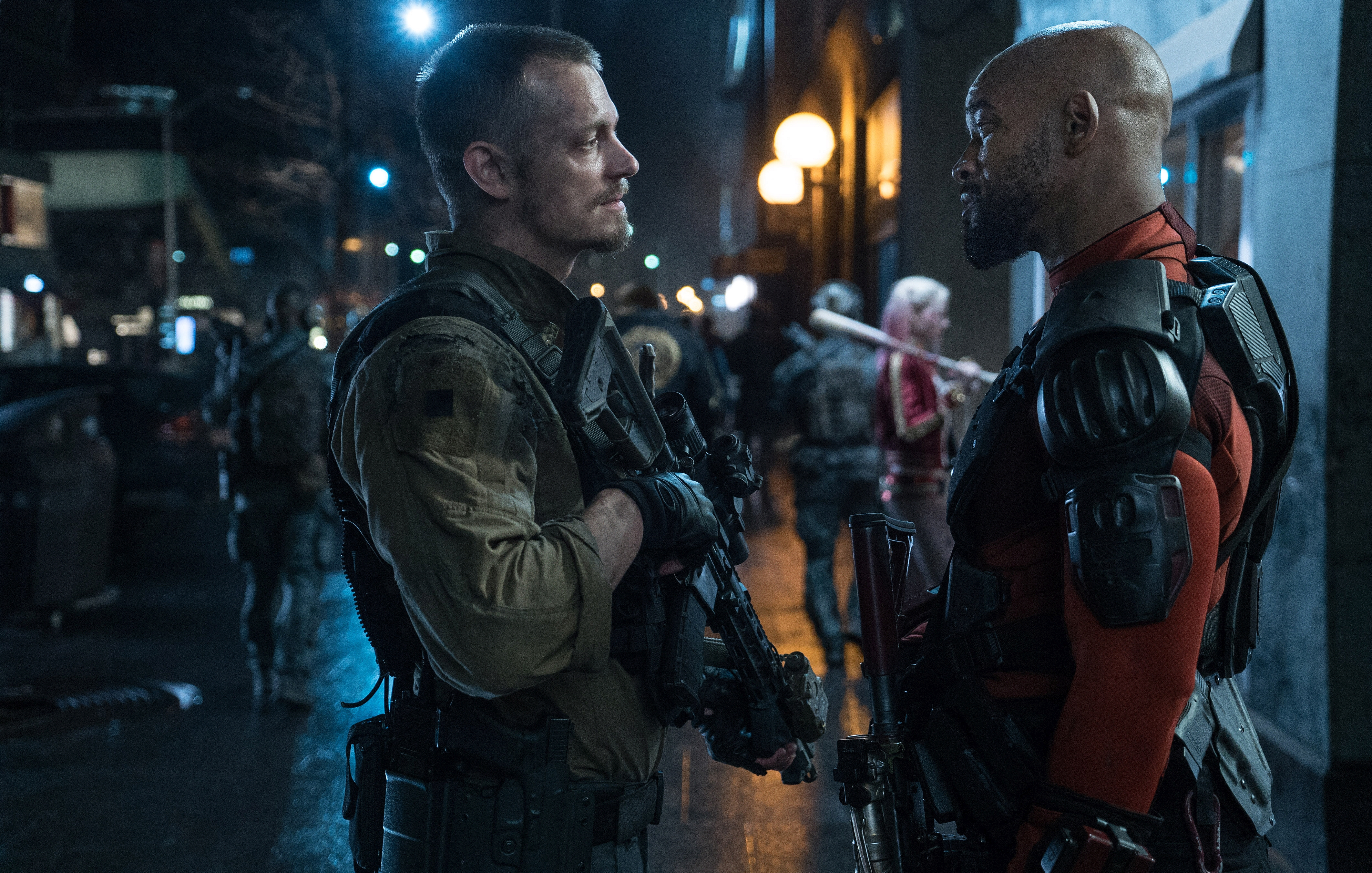 Rick Flag and Deadshot from Suicide Squad HD Wallpaper