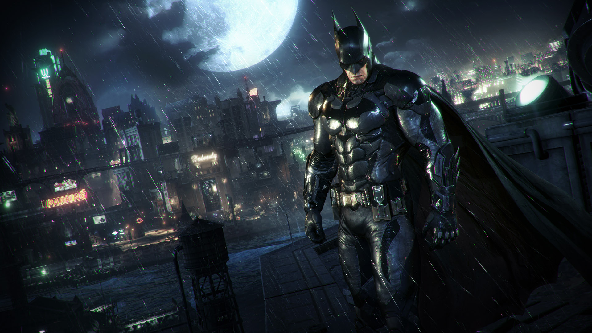 Batman from Batman: Arkham Knight HD Wallpaper