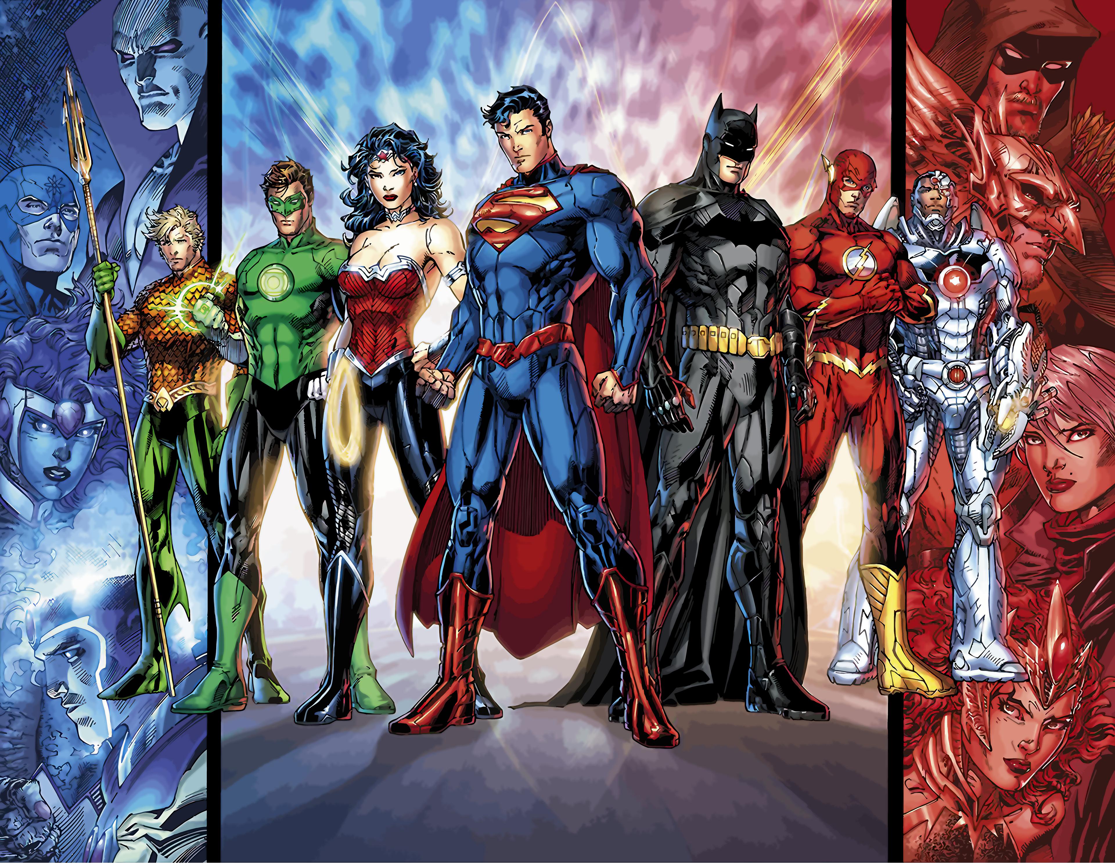 Justice League from DC Comics HD Wallpaper