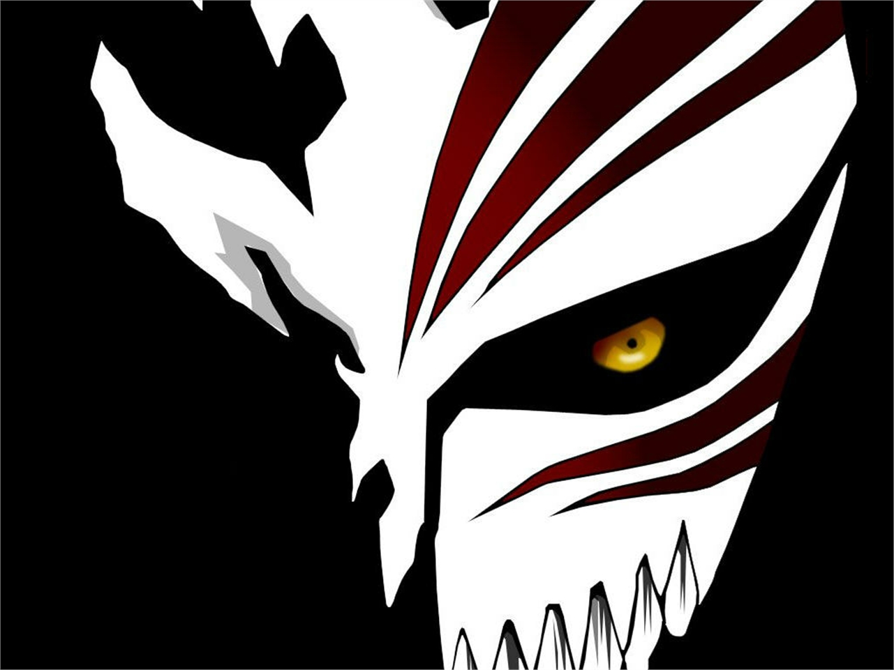 Ichigo Kurosaki's Hollow Mask HD Wallpaper