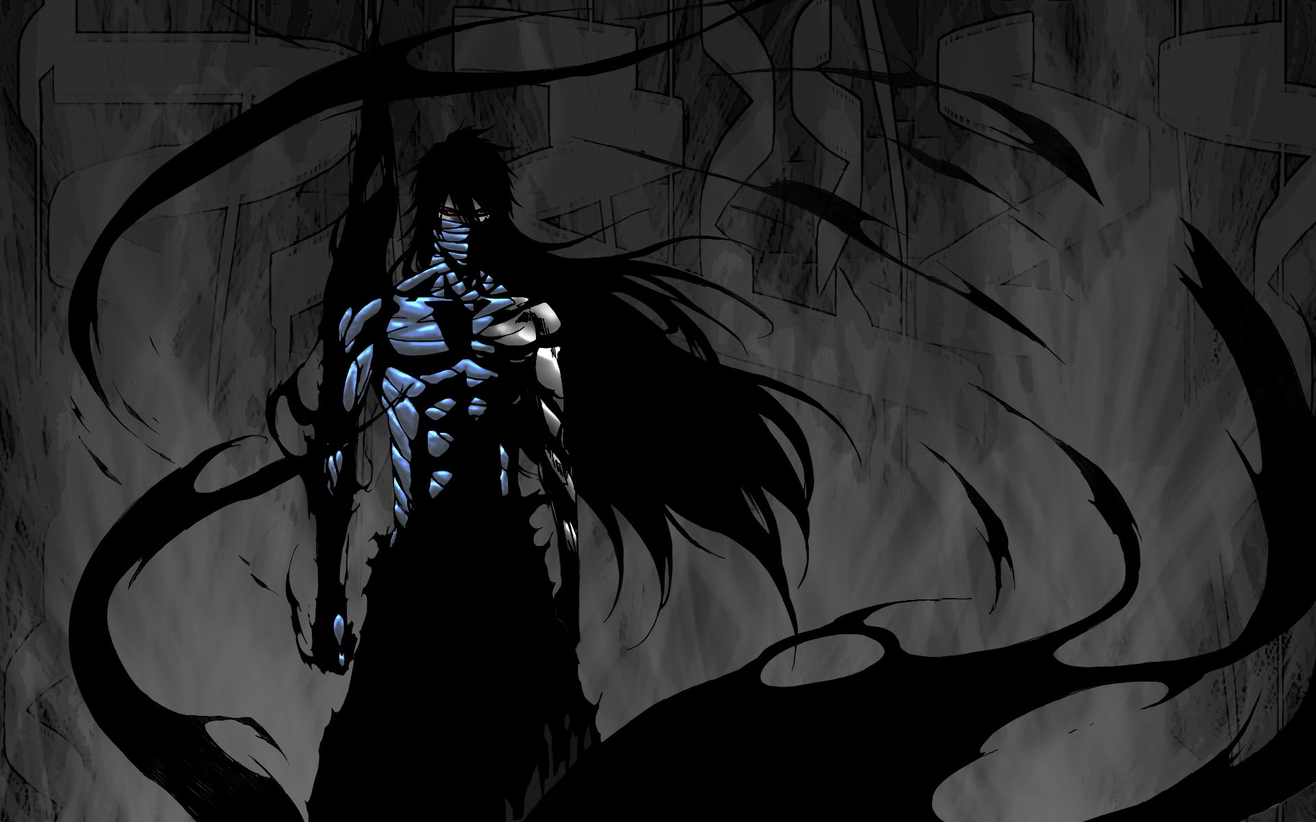 Ichigo Kurosaki in Hollow form HD Wallpaper