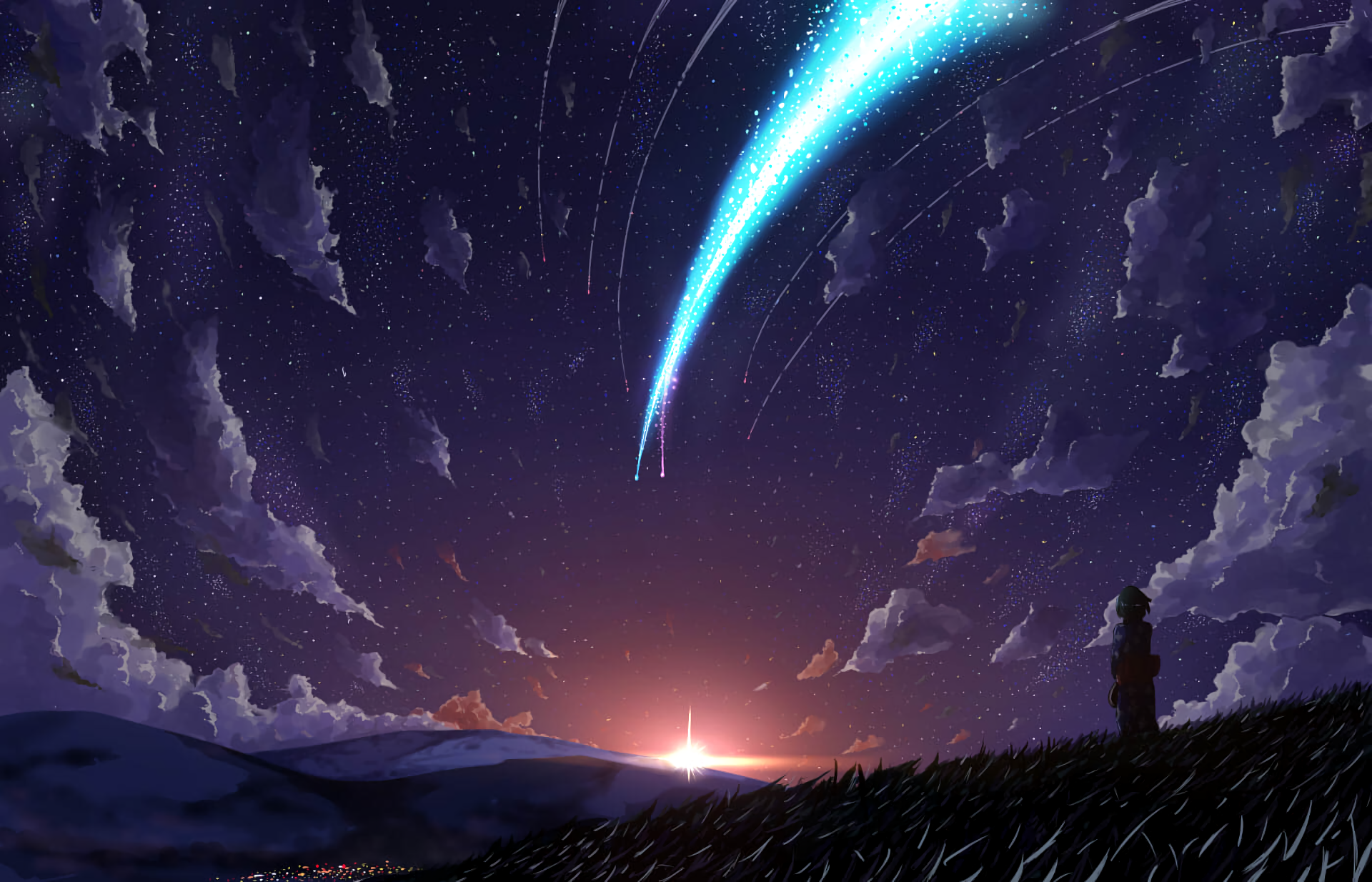 Mitsuha Miyamizu from Your Name HD Wallpaper