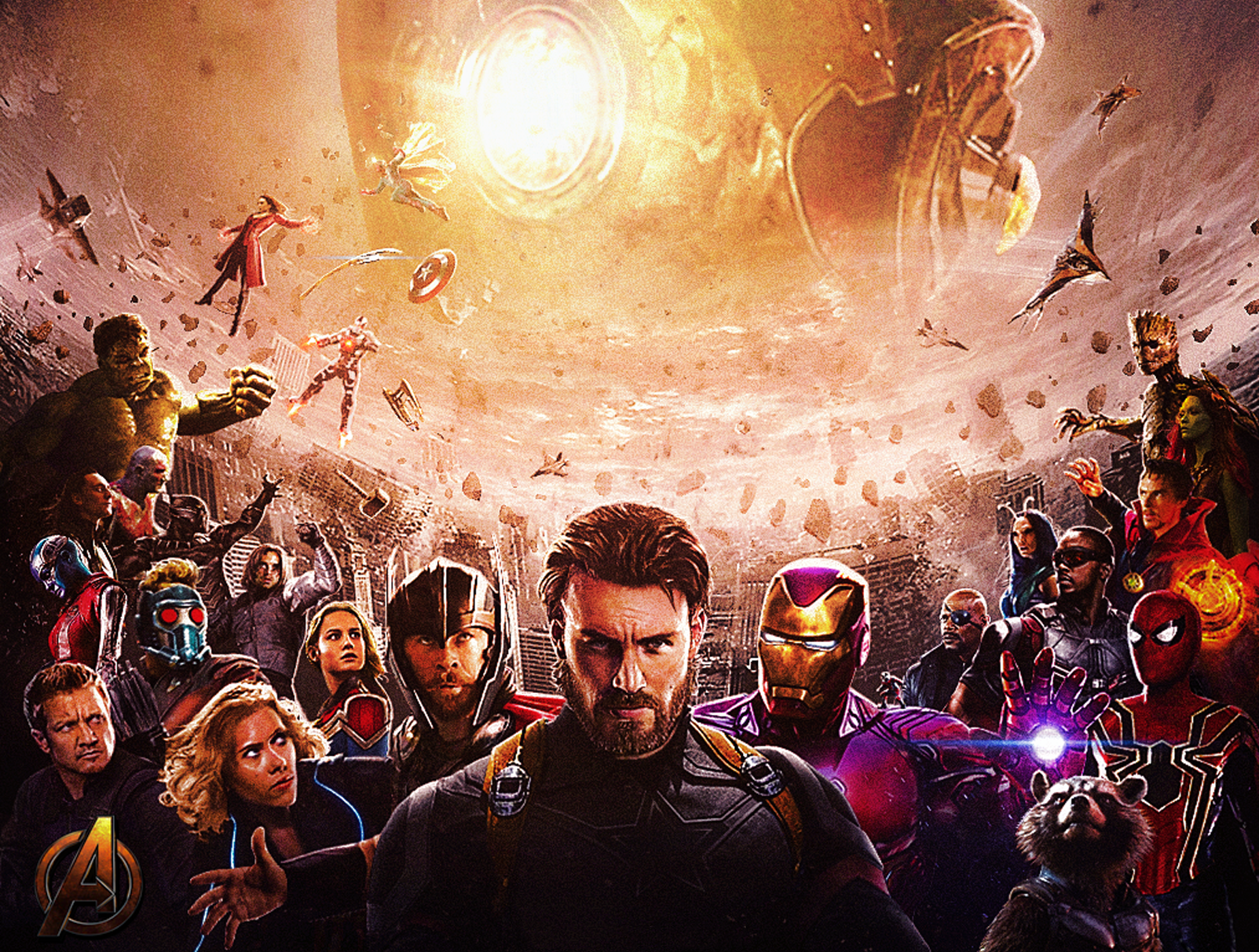 Avengers from Marvel Cinematic Universe HD Wallpaper