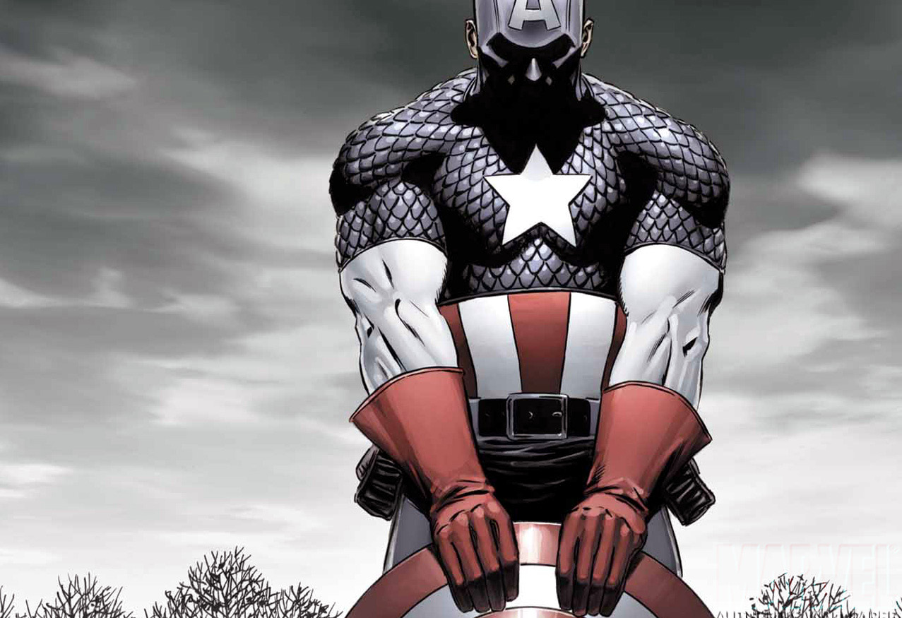 Captain America from Marvel Comics HD Wallpaper
