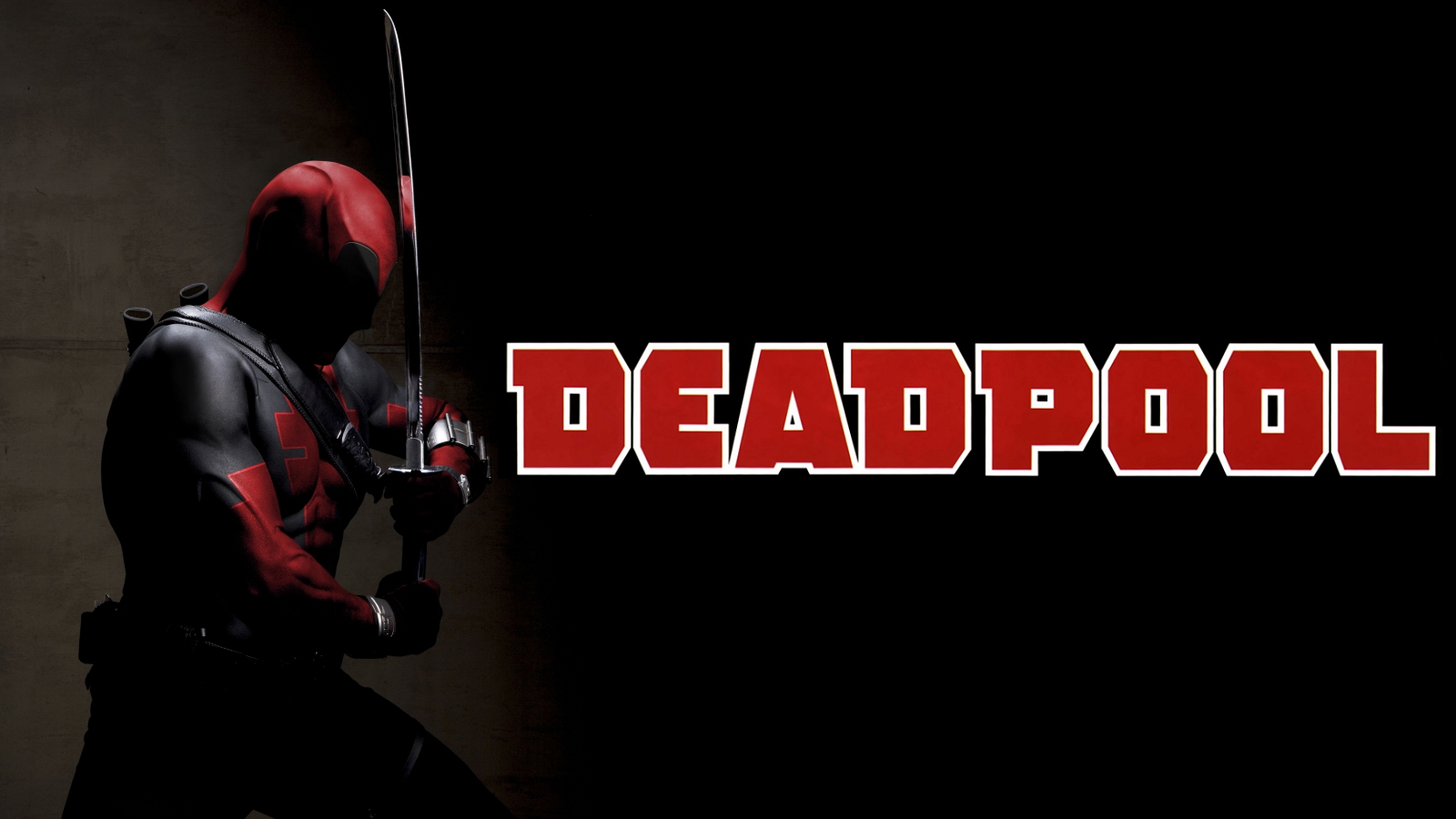 Deadpool with Katana HD Wallpaper
