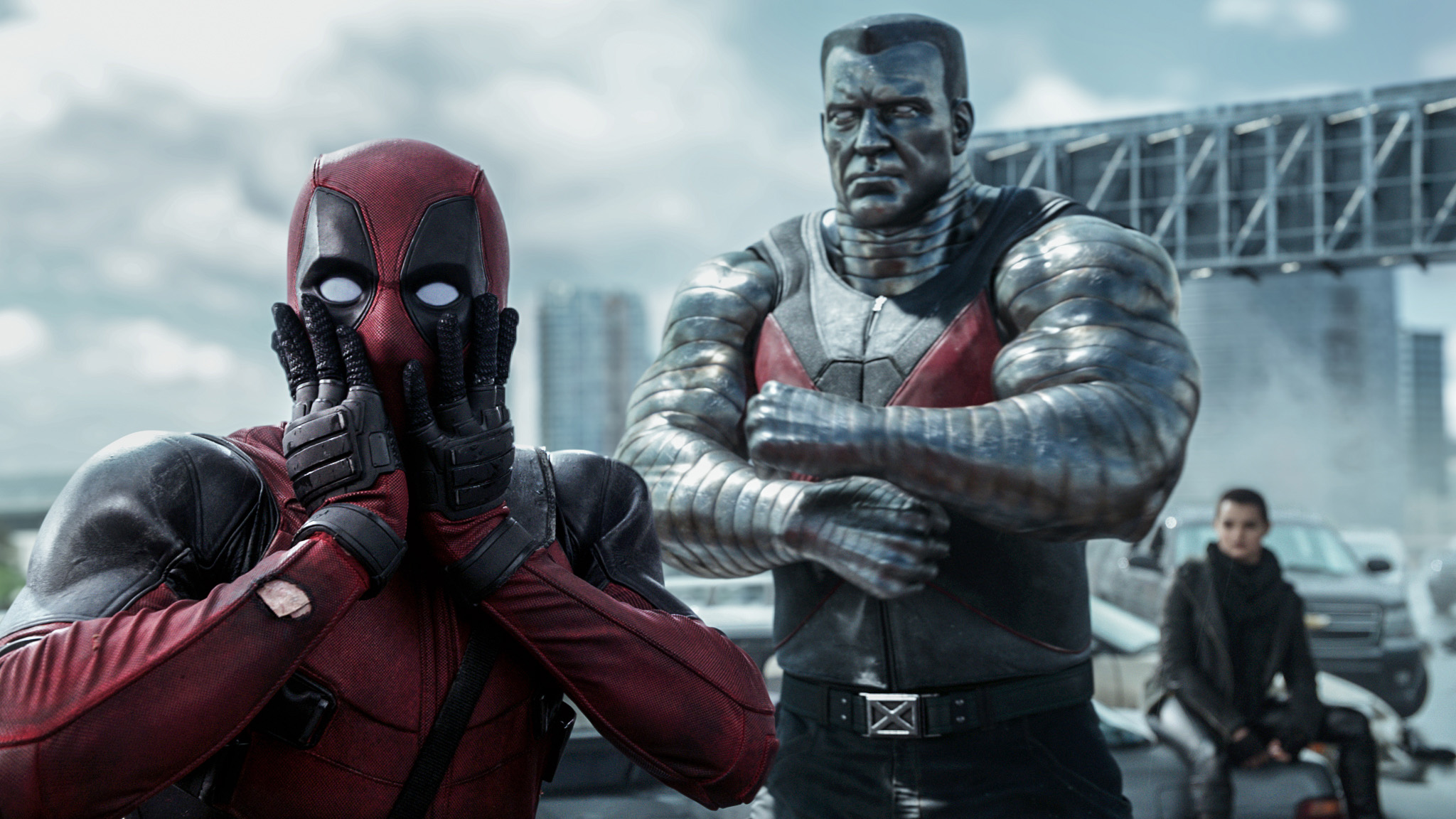 Deadpool and Colossus from Deadpool HD Wallpaper