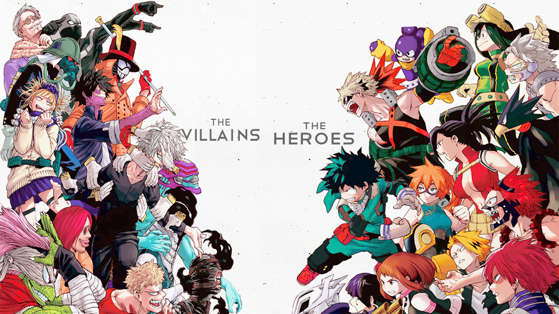 Izuku Midoriya from My Hero Academia in Action HD Wallpaper