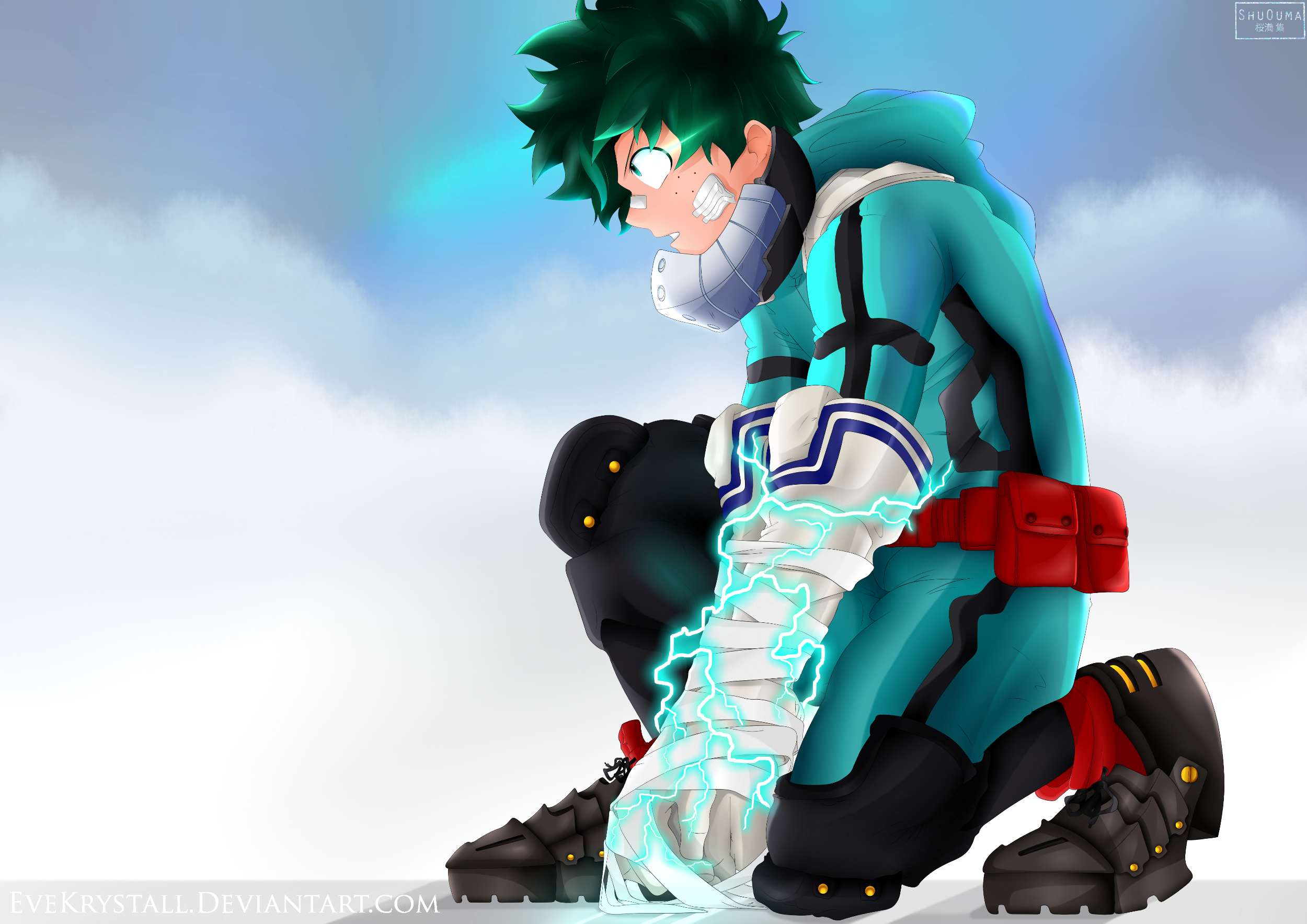 Izuku Midoriya from My Hero Academia HD Wallpaper