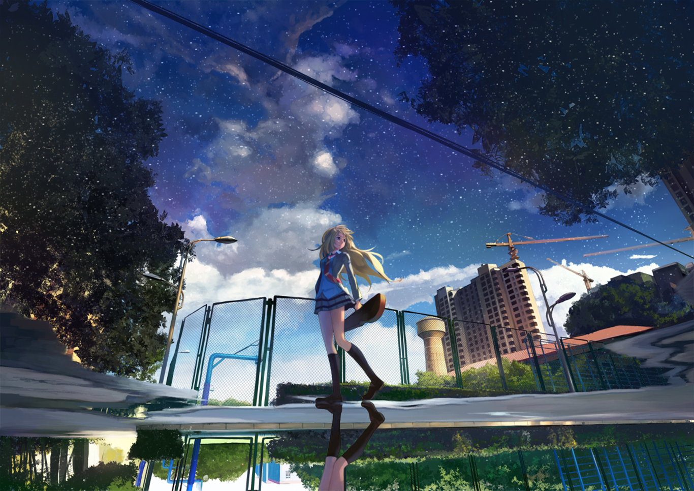 Kaori Miyazono from Your Lie in April HD Wallpaper