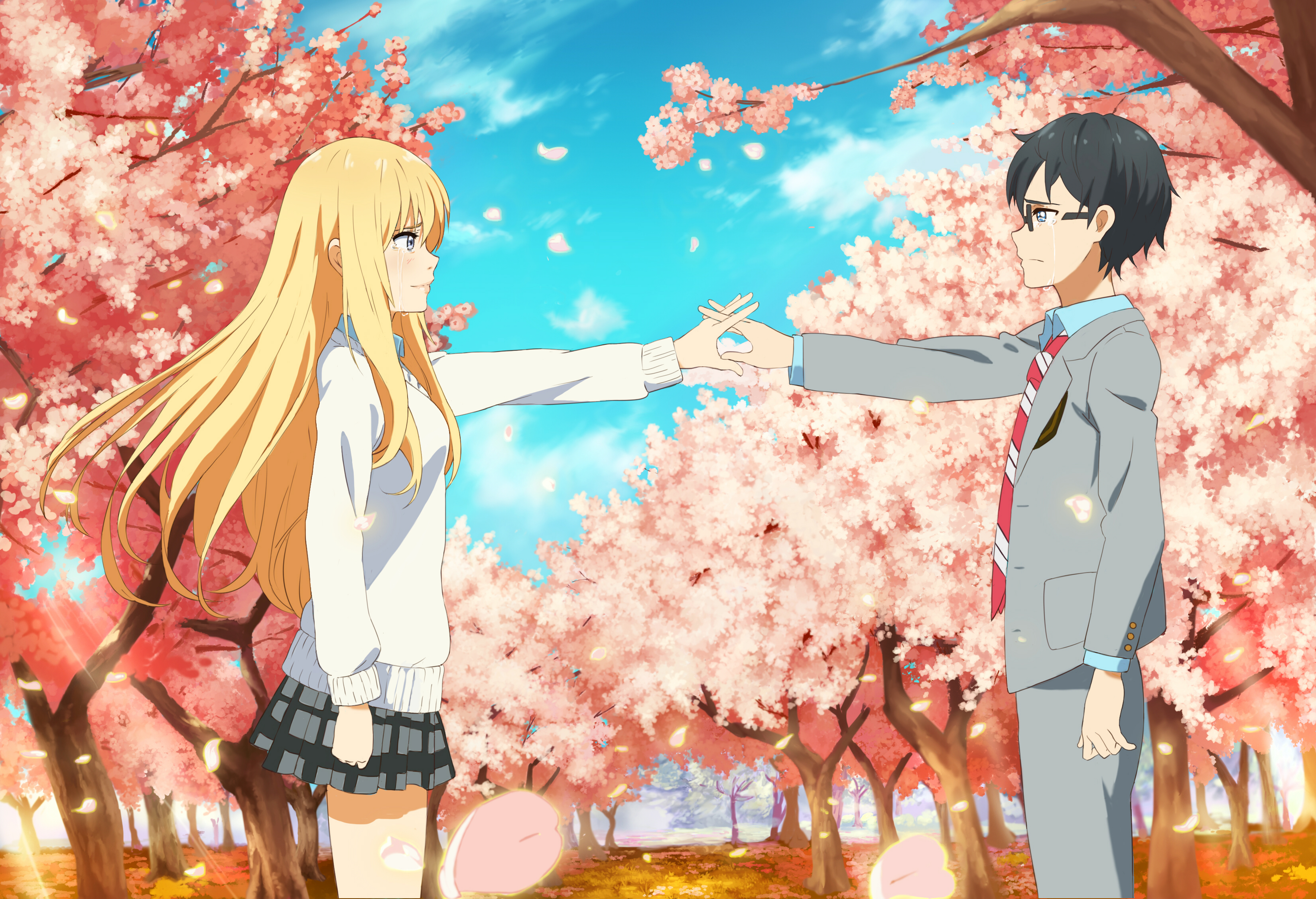 Kaori Miyazono from Your Lie in April HD Wallpaper