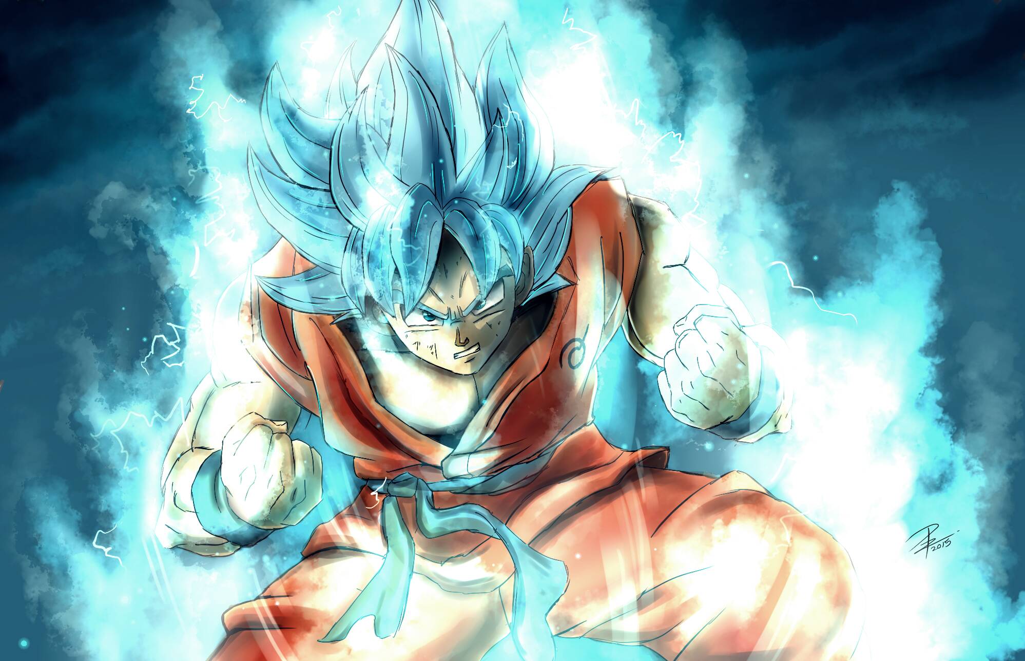 Goku from Dragon Ball Z HD Wallpaper