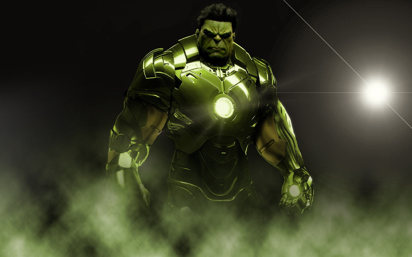 Hulk in Iron Man Armor HD Wallpaper