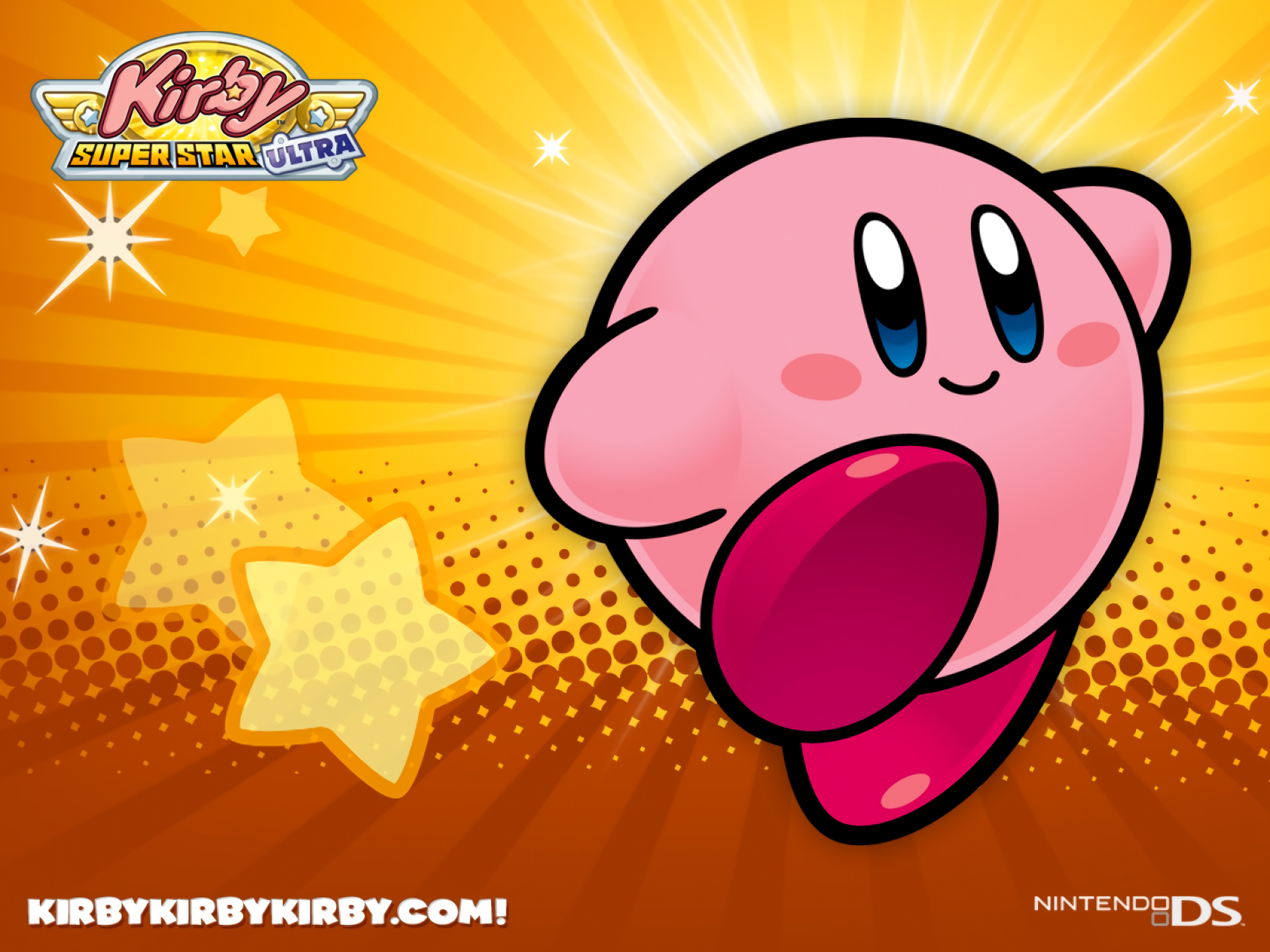 Kirby Super Star Ultra Nintendo DS HD Wallpaper