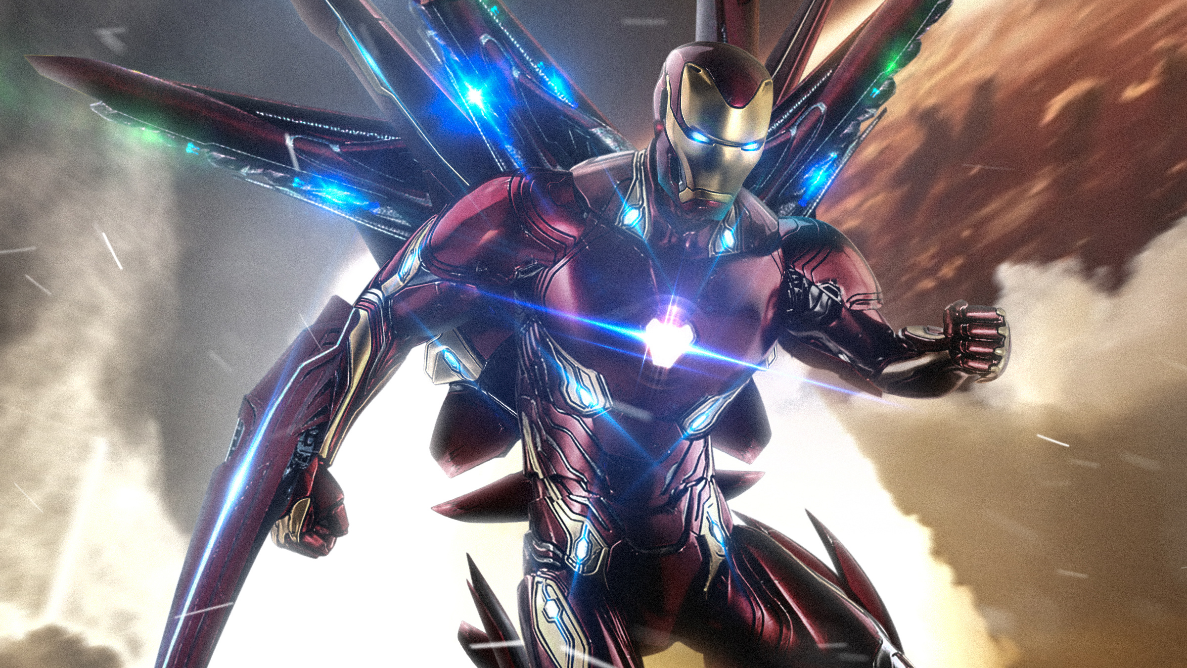 Iron Man from Marvel Cinematic Universe HD Wallpaper