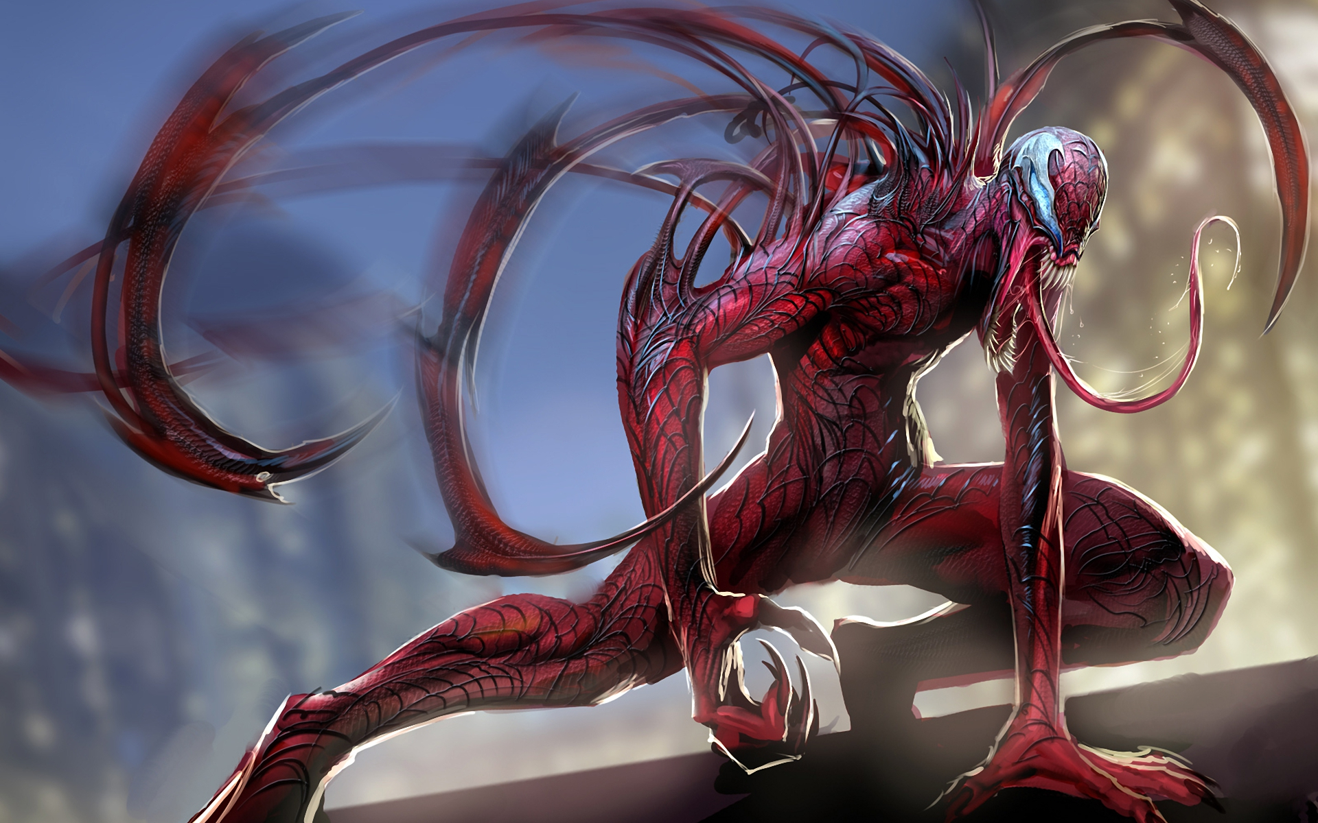 Carnage from Spider-Man HD Wallpaper