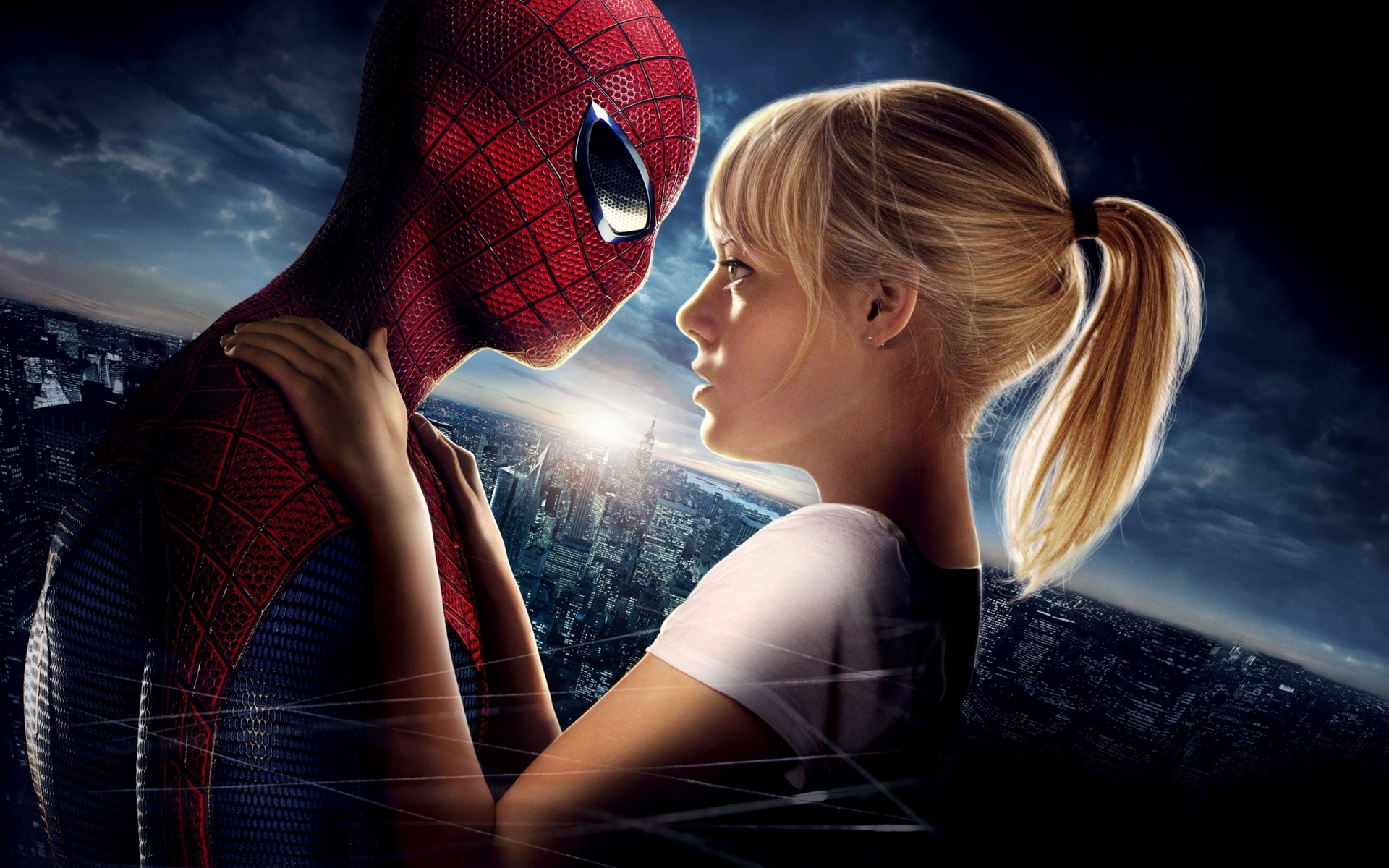 Spider-Man and Gwen Stacy HD Wallpaper