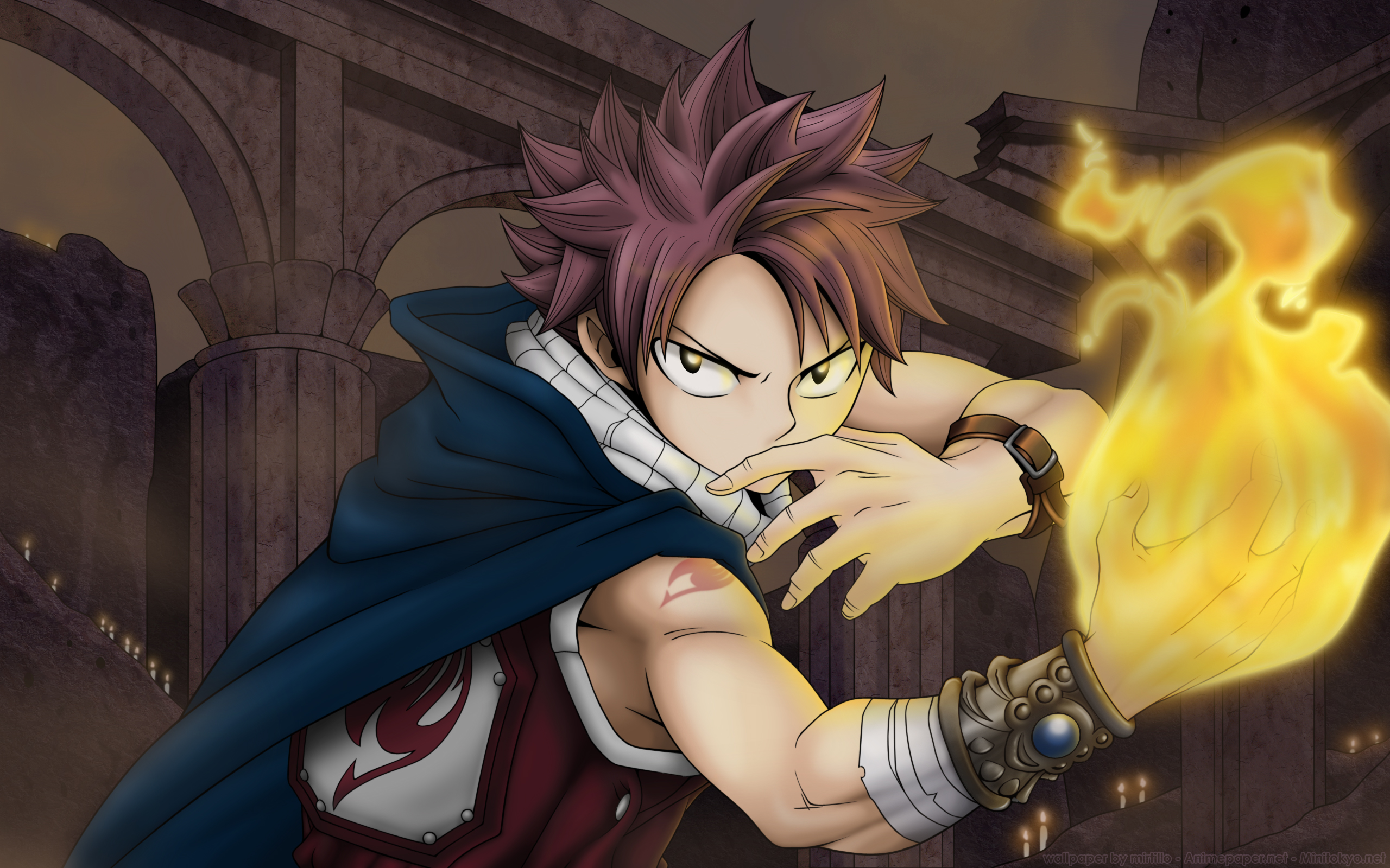 Natsu Dragneel from Fairy Tail HD Wallpaper