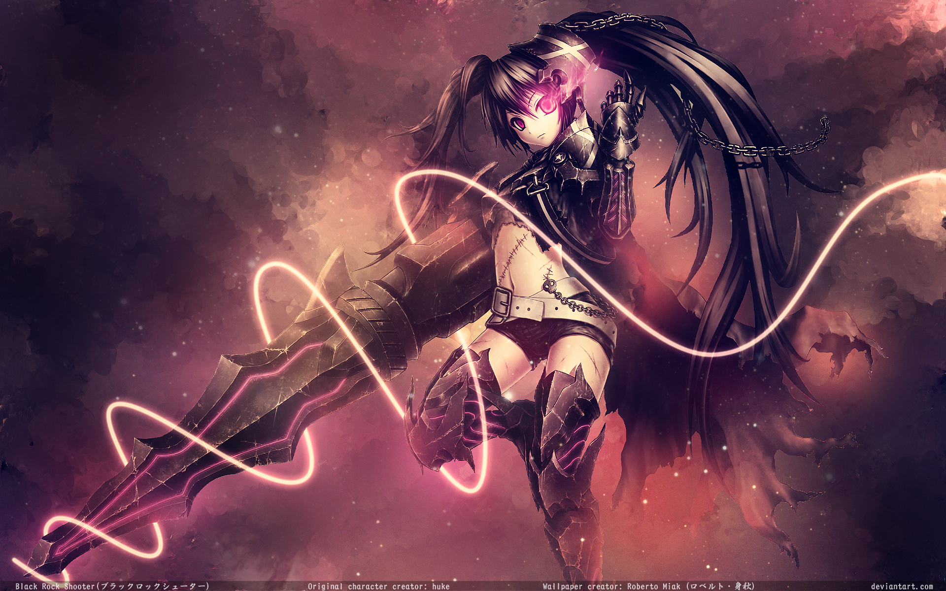 Black Rock Shooter from Black Rock Shooter HD Wallpaper