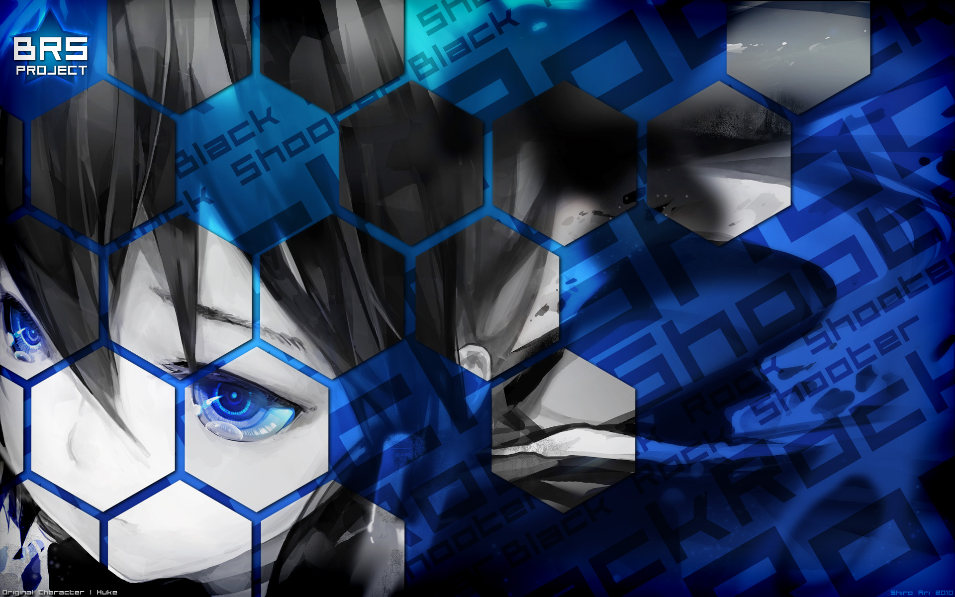 Black Rock Shooter Project Anime Art HD Wallpaper