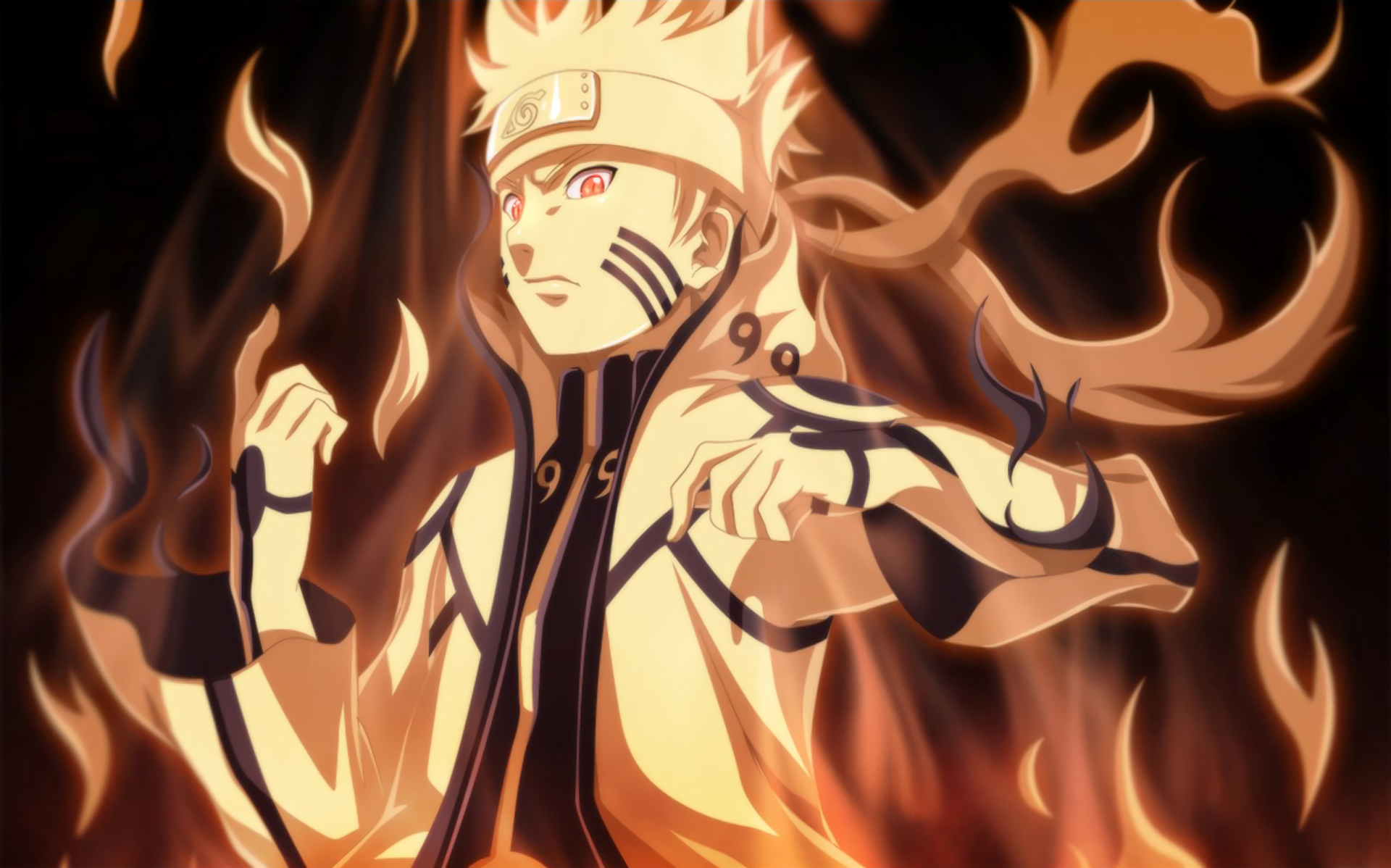 Naruto Uzumaki in Sage Mode HD Wallpaper
