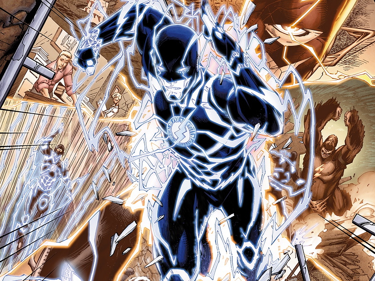 The Flash from DC Comics HD Wallpaper