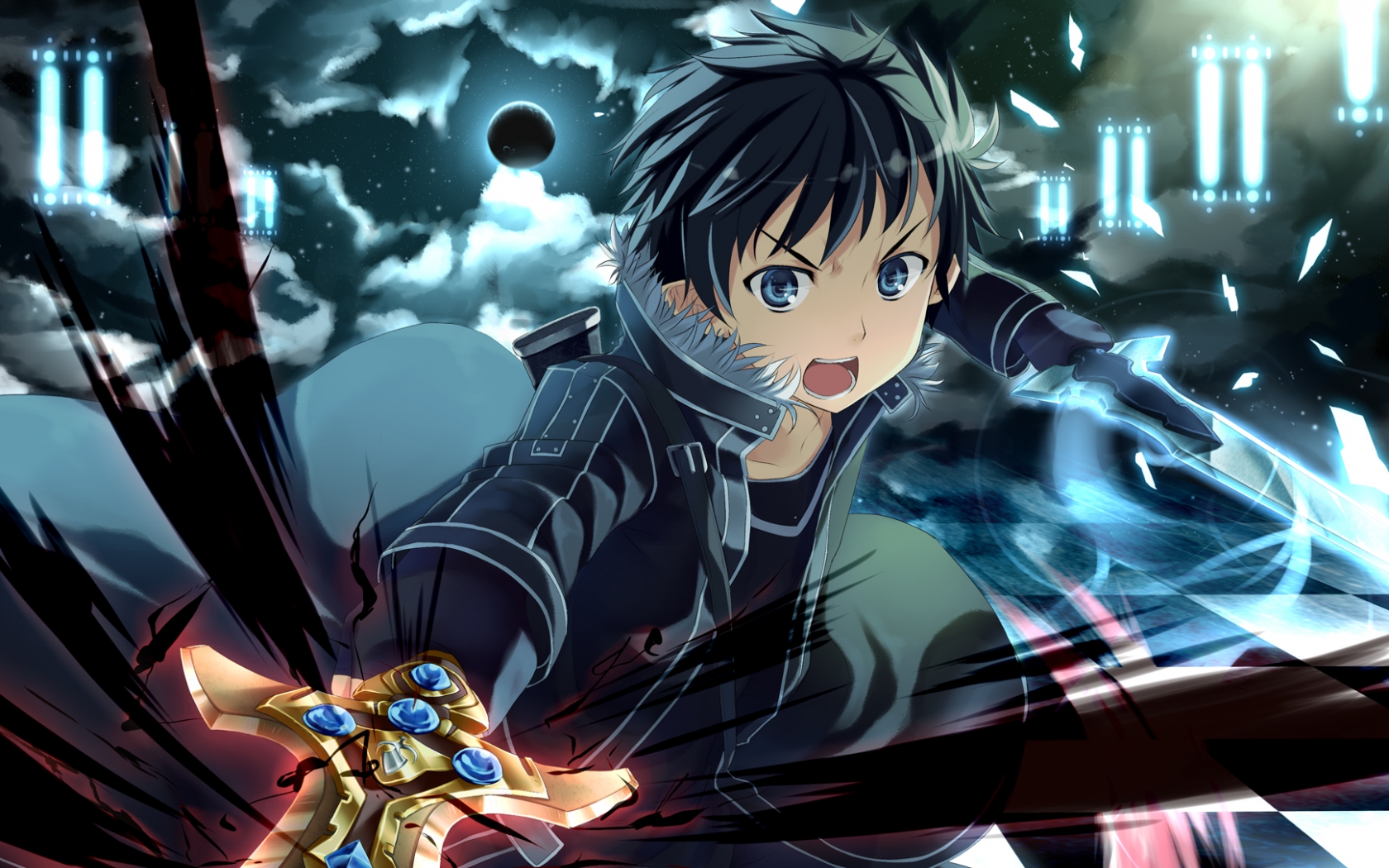 Kazuto Kirigaya from Sword Art Online HD Wallpaper
