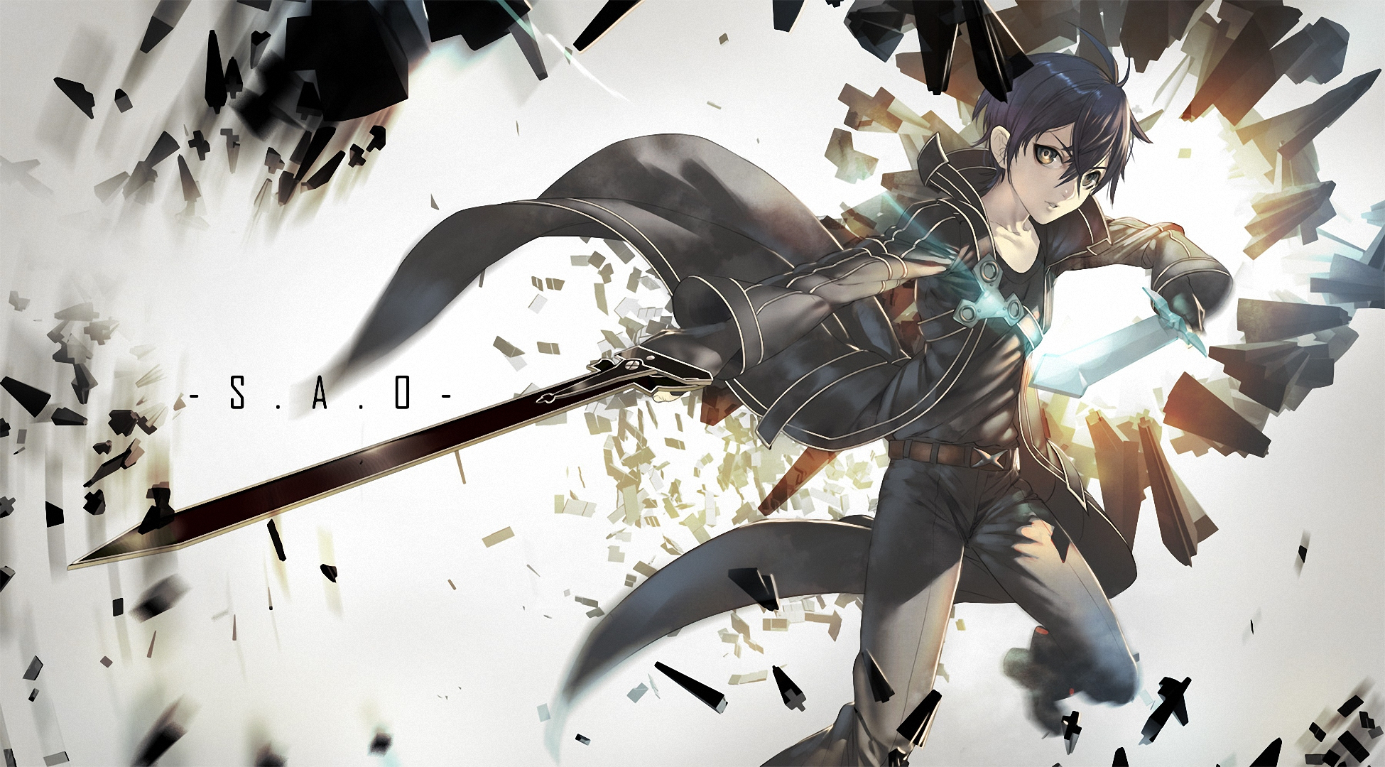 Kirito from Sword Art Online HD Wallpaper