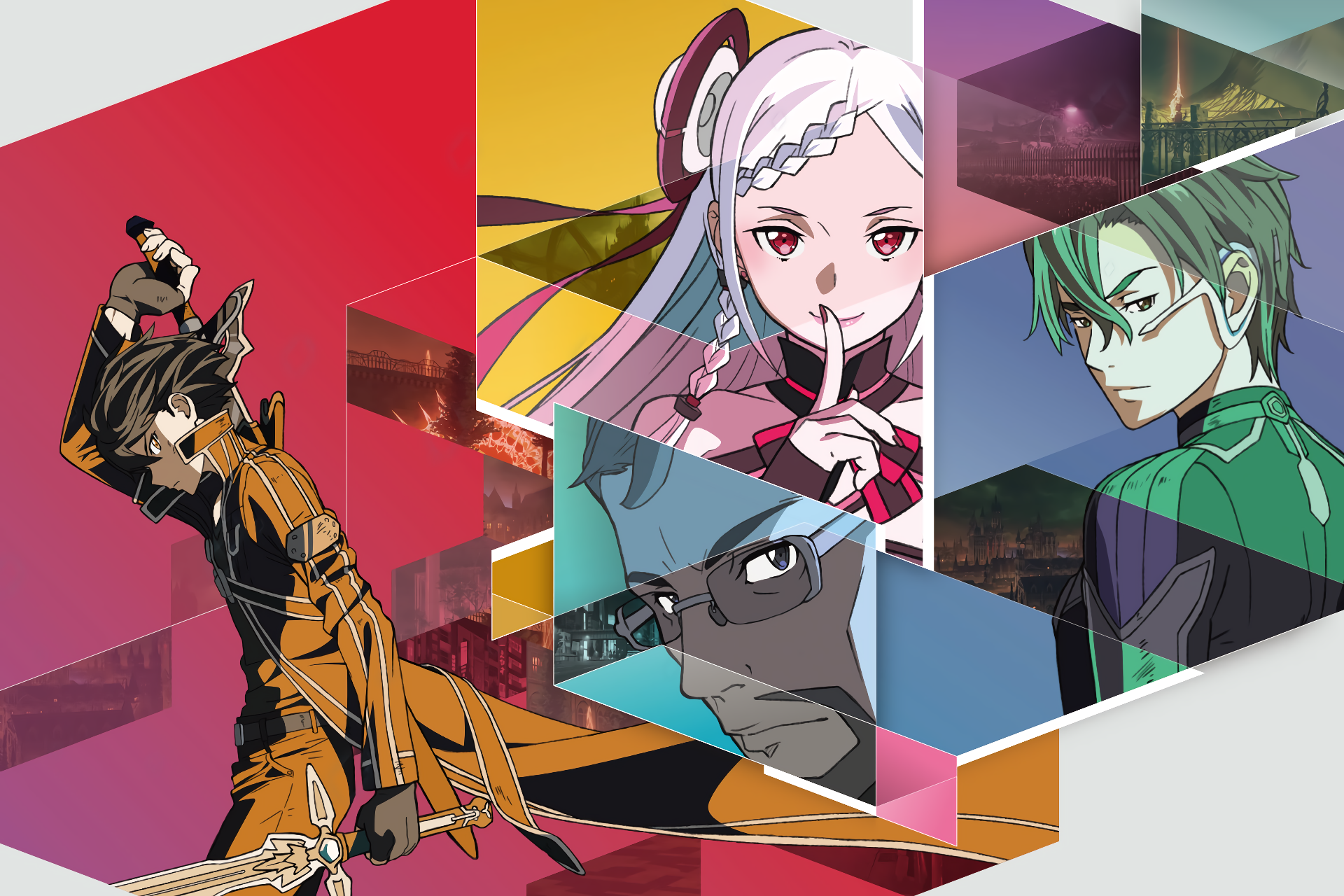 Sword Art Online characters HD Wallpaper