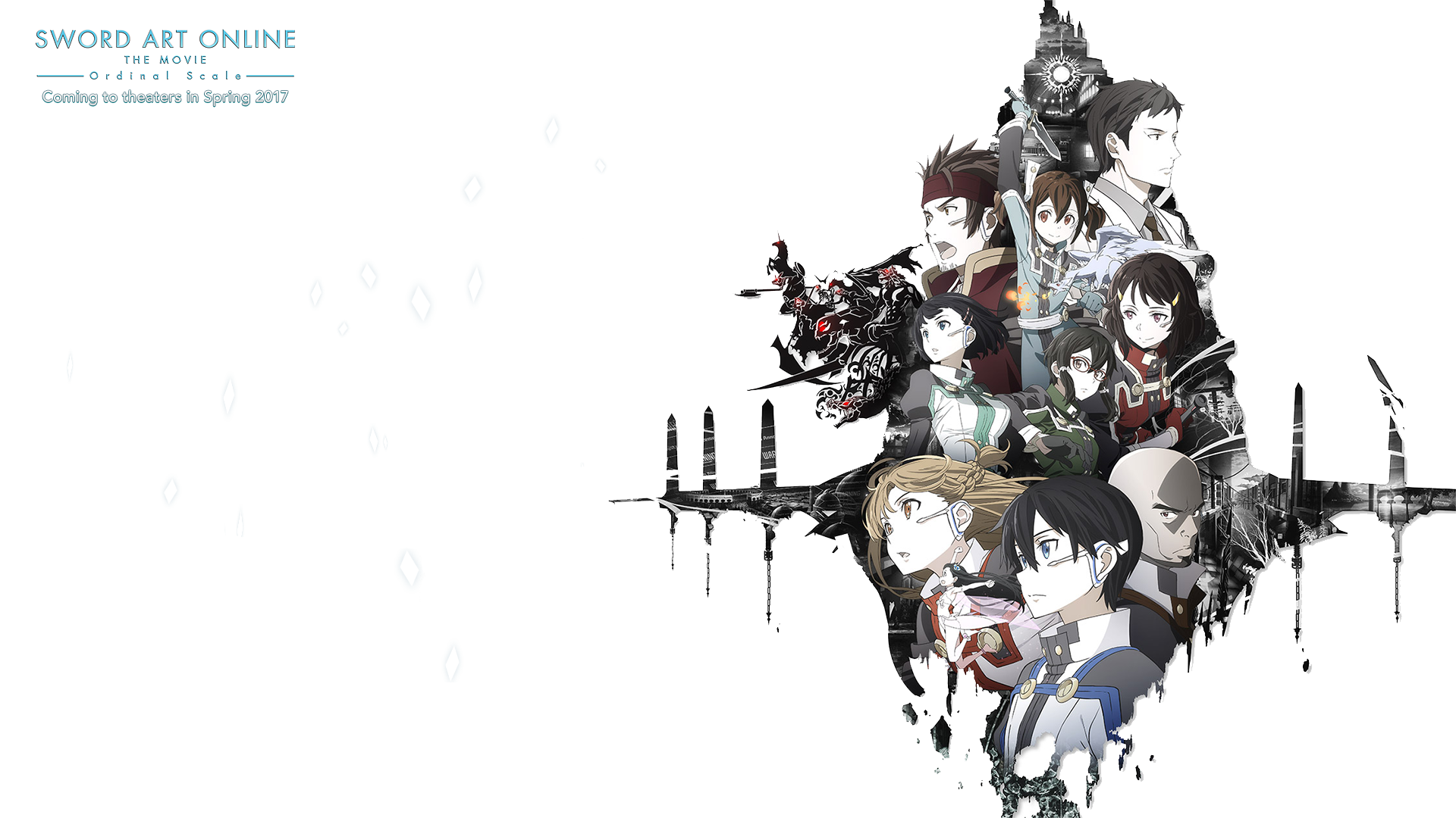 Sword Art Online The Movie Ordinal Scale Characters HD Wallpaper